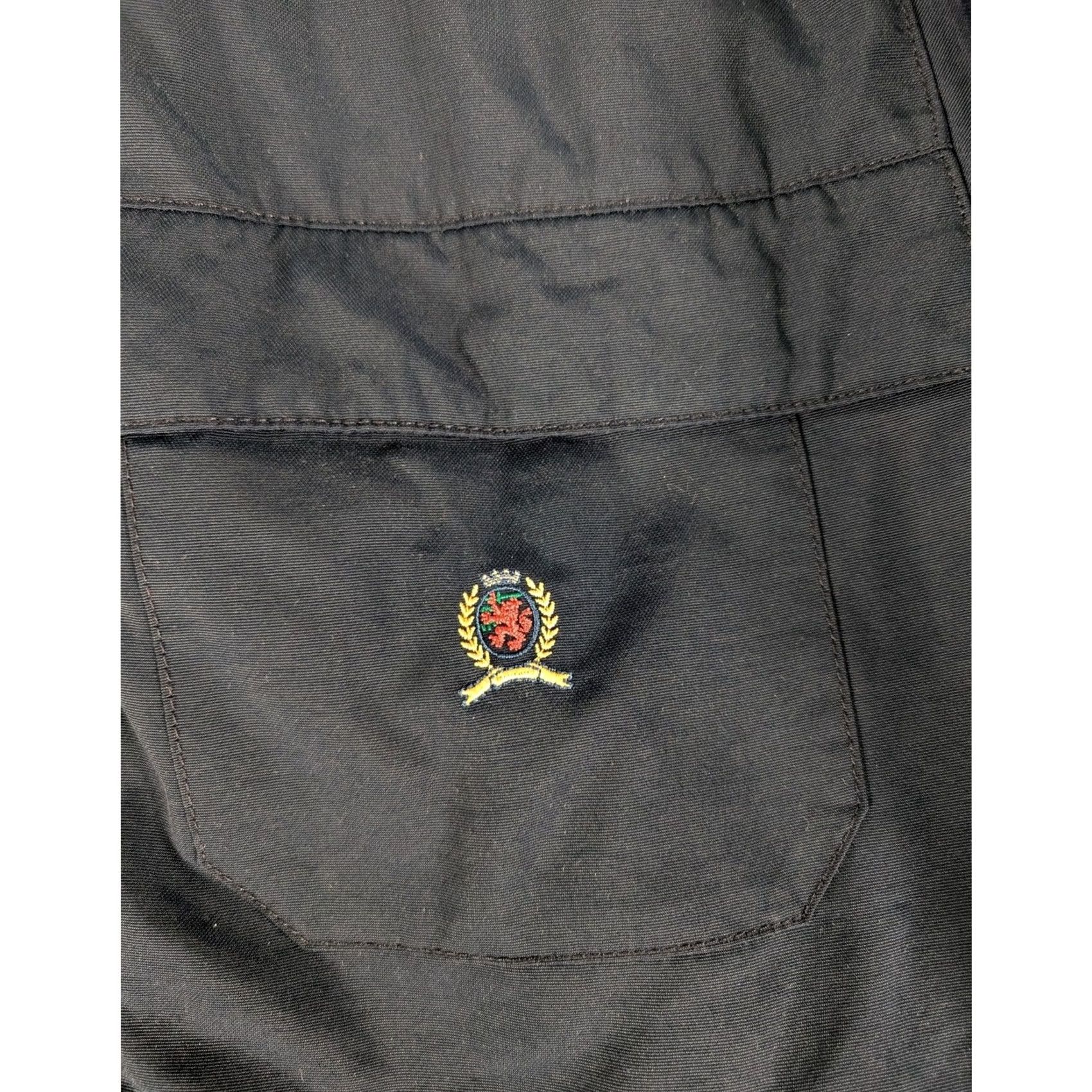 Tommy Hilfiger Tommy Hilfiger Jacket Mens Large Navy Blue Crest Logo Embroidered Full Zip Coat Size US L / EU 52-54 / 3 - 4 Thumbnail