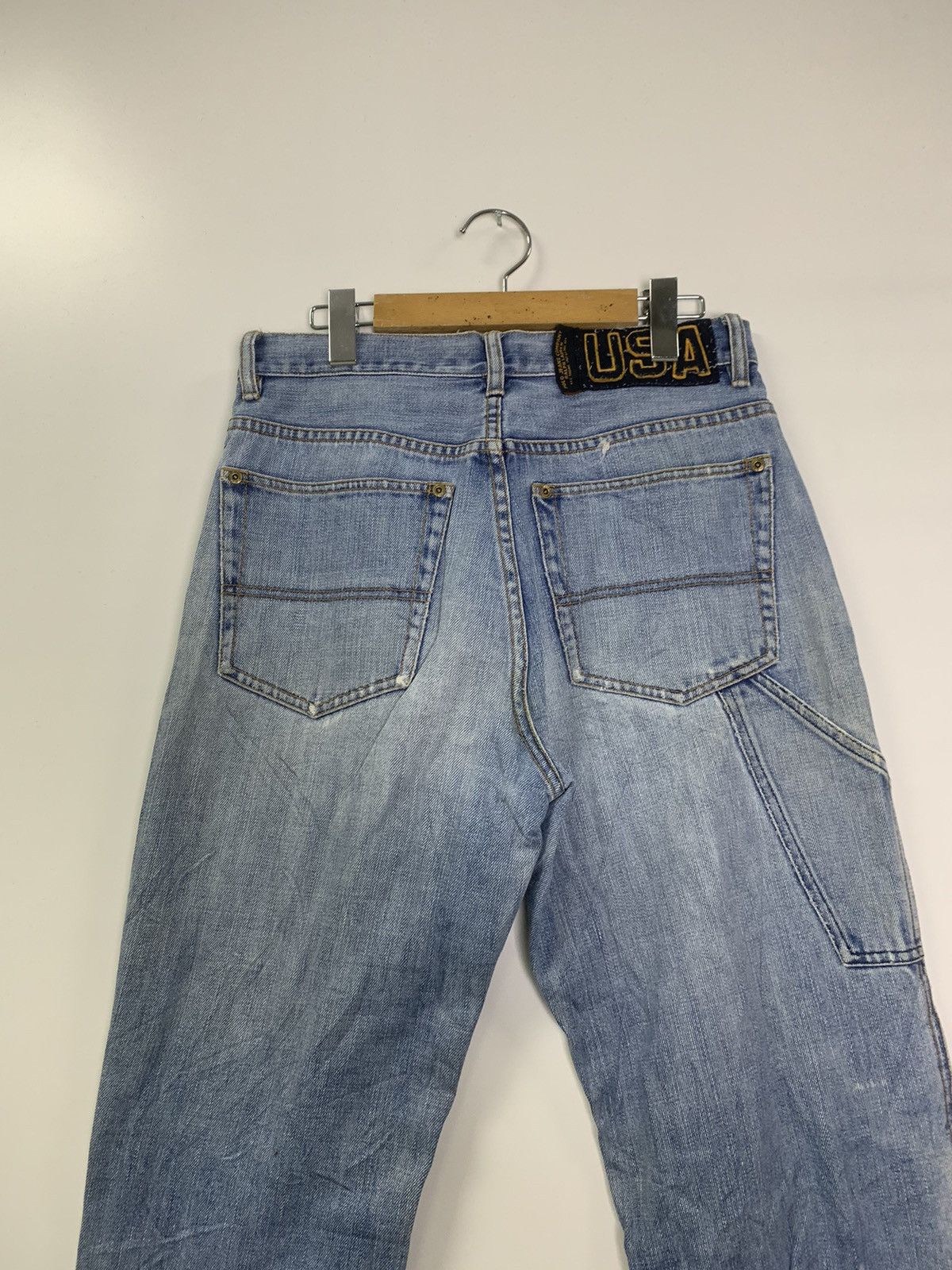 Vintage Vintage Polo RL distress jeans Size US 31 - 9 Thumbnail