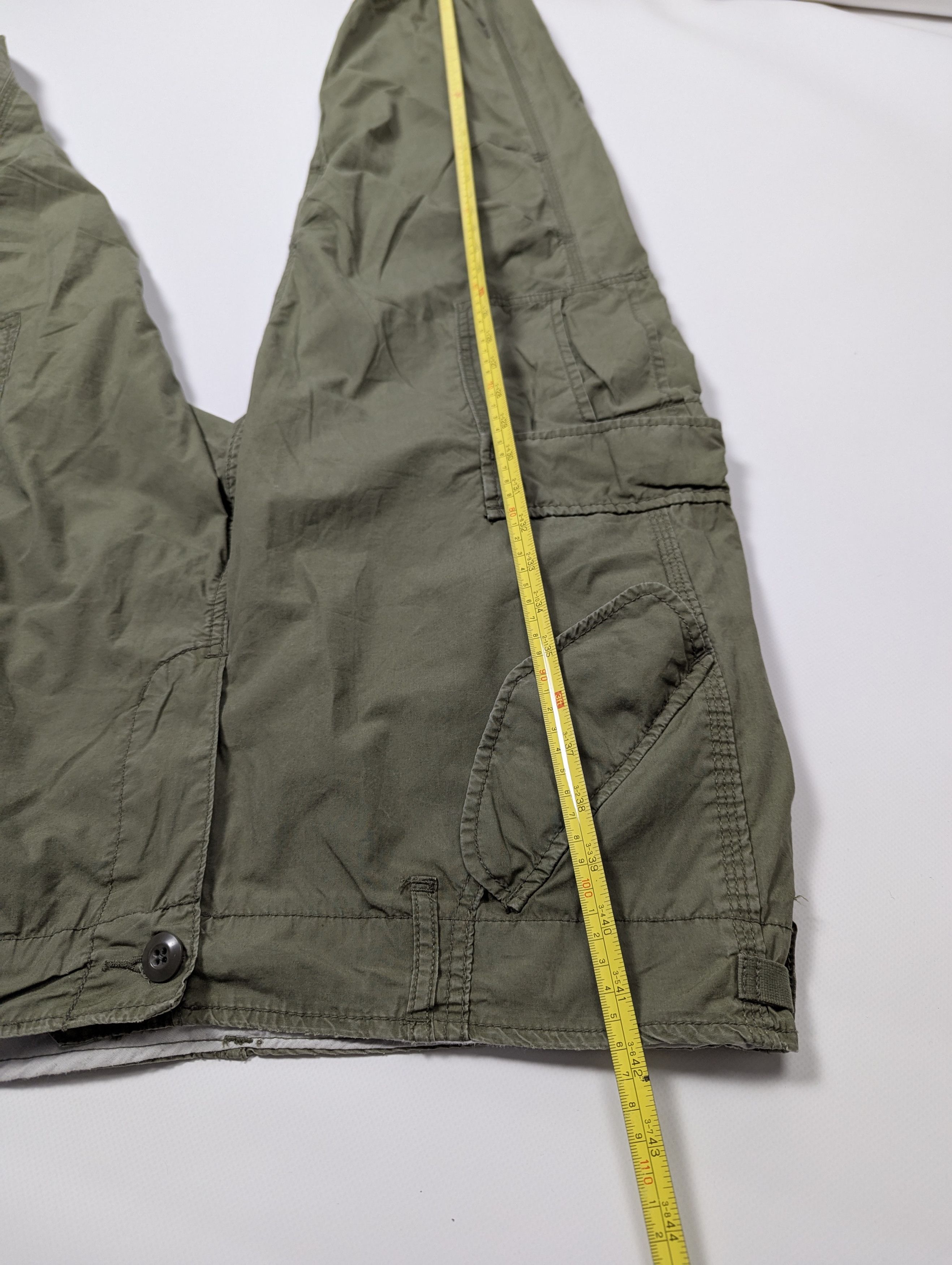 Denim & Supply Ralph Lauren Ralph Laurent Military Multipocket Khaki Green Cargo Pants Size US 34 / EU 50 - 15 Thumbnail