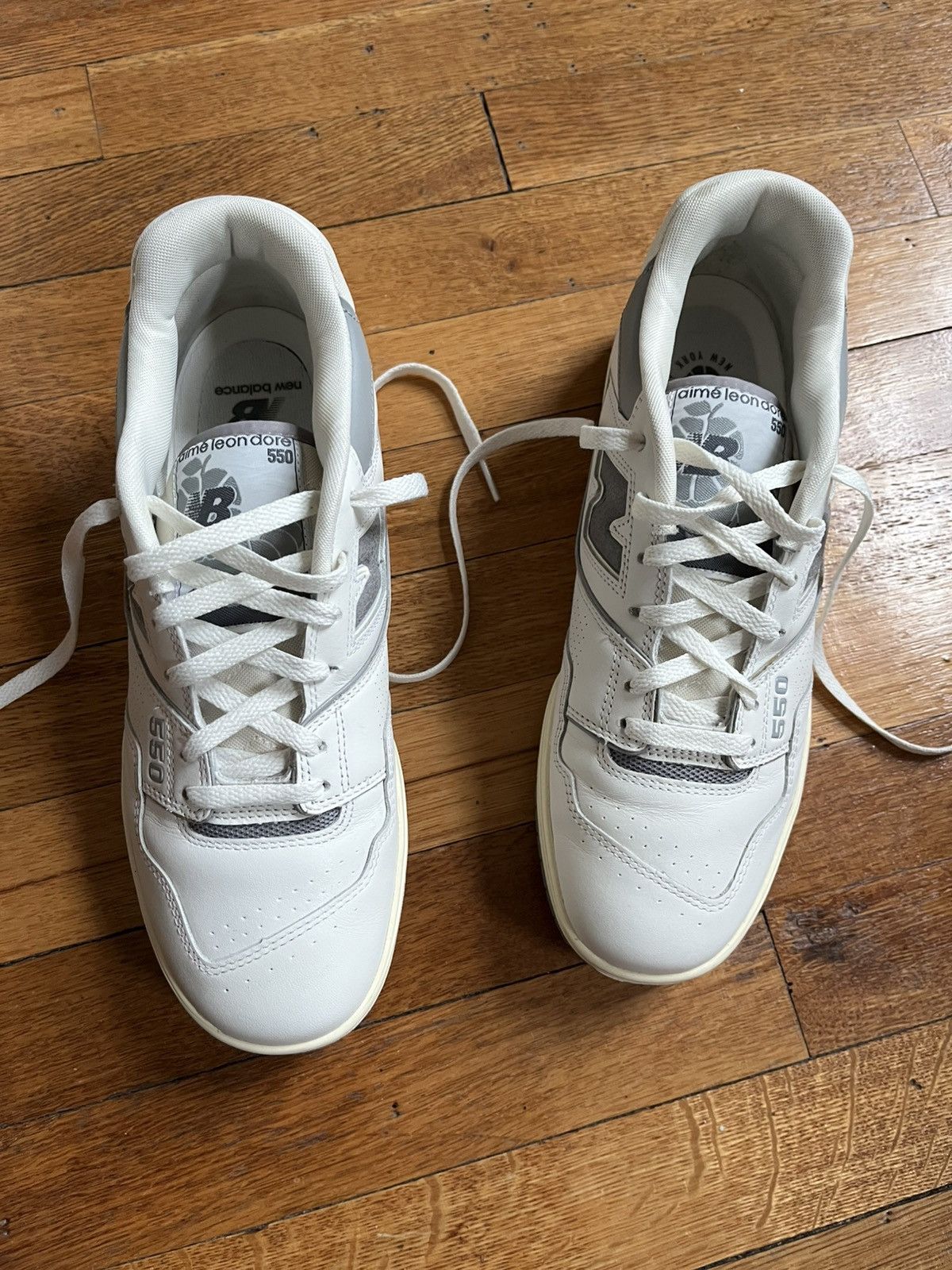 Aime Leon Dore × New Balance OG 2020 release ALD New balance 550 grey Size US 9.5 / EU 42-43 - 7 Thumbnail