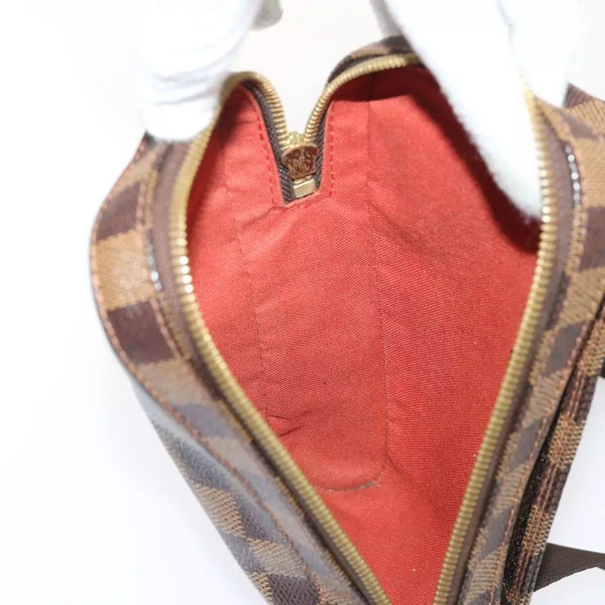 Louis Vuitton LOUIS VUITTON Damier Ebene Geronimos Shoulder Bag Size ONE SIZE - 4 Thumbnail