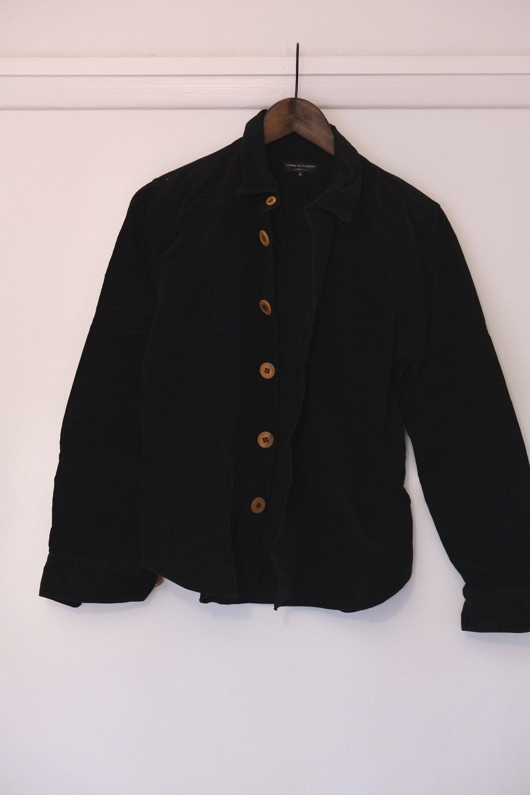 Comme des Garcons Homme Plus Comme des Garçons Homme Plus toffee button shirt Sz M Size US S / EU 44-46 / 1 - 1 Thumbnail