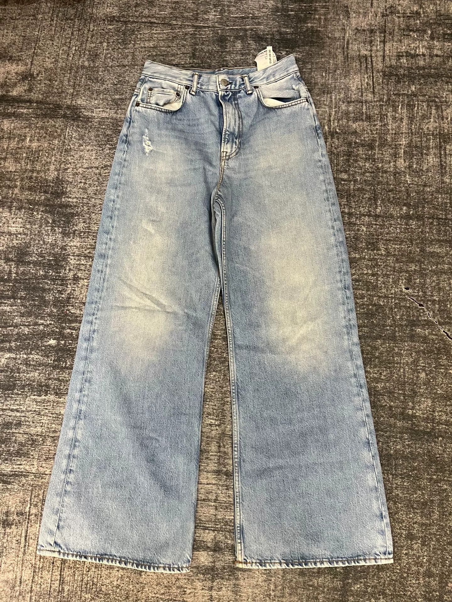 Acne Studios Acne Studios Denim Oversized Blue Jeans 28 Women Size 28" / US 6 / IT 42 - 1 Thumbnail