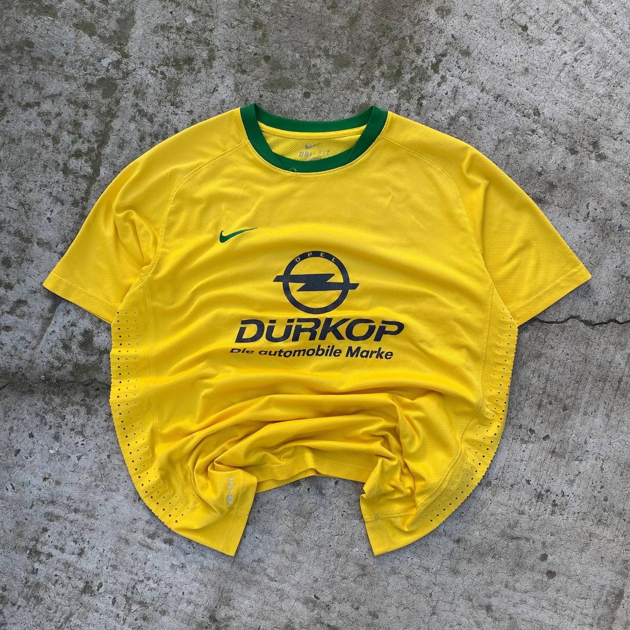 Nike Vintage Nike Opel Durkop T-shirts Big Logo Dri-Fit Y2K 00s Size US XL / EU 56 / 4 - 1 Thumbnail