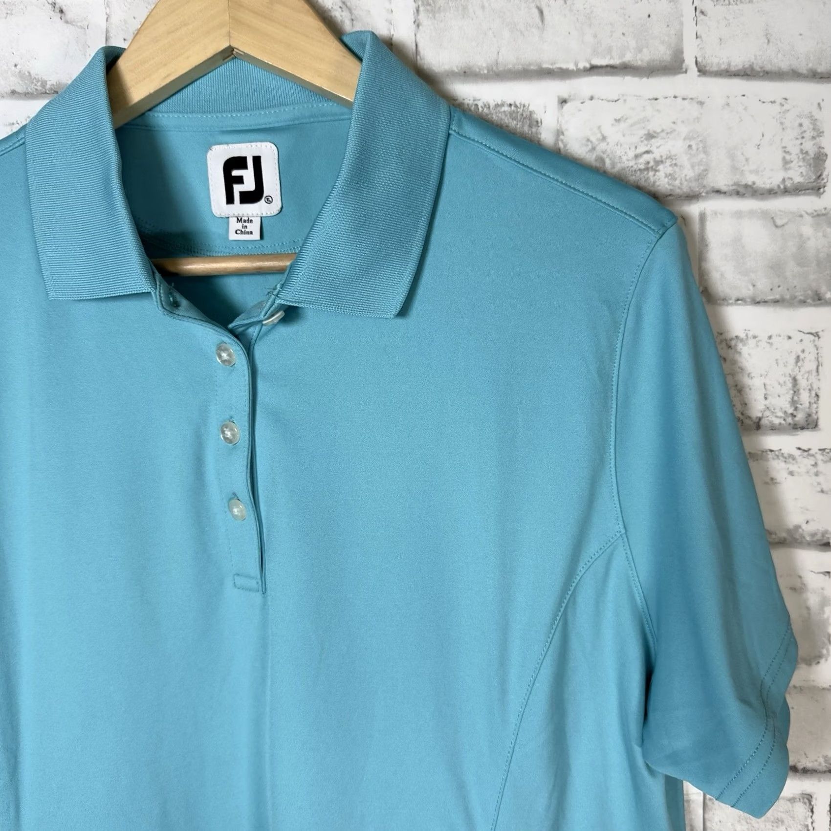 Footjoy FootJoy Polo Shirt Womens Size XL Blue Athletic Size XL / US 12-14 / IT 48-50 - 2 Thumbnail