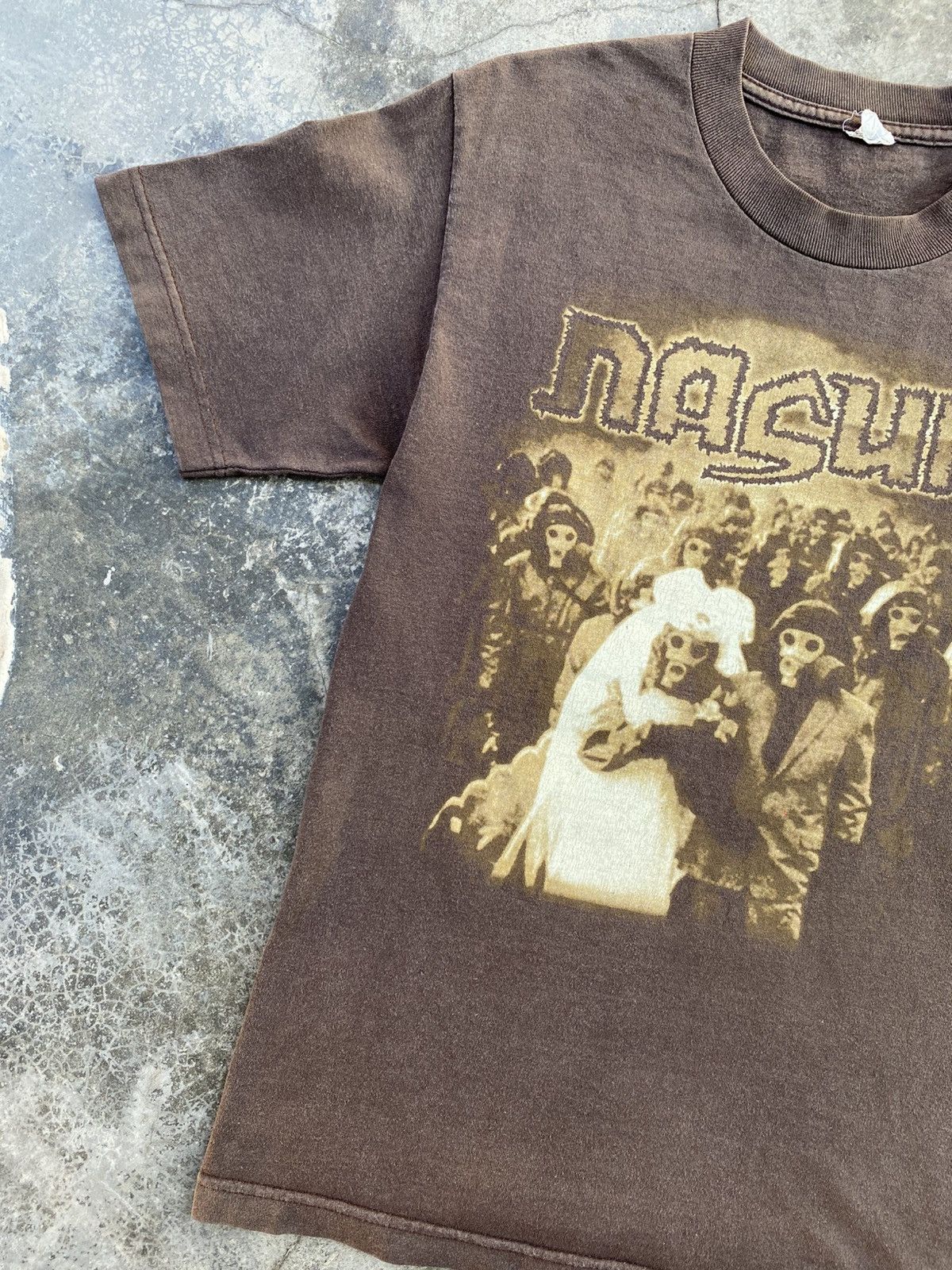 Band Tees Rare🔥Vintage Nasum 'Inhale/Exhale' Grindcore Band Tees Size US S / EU 44-46 / 1 - 5 Thumbnail