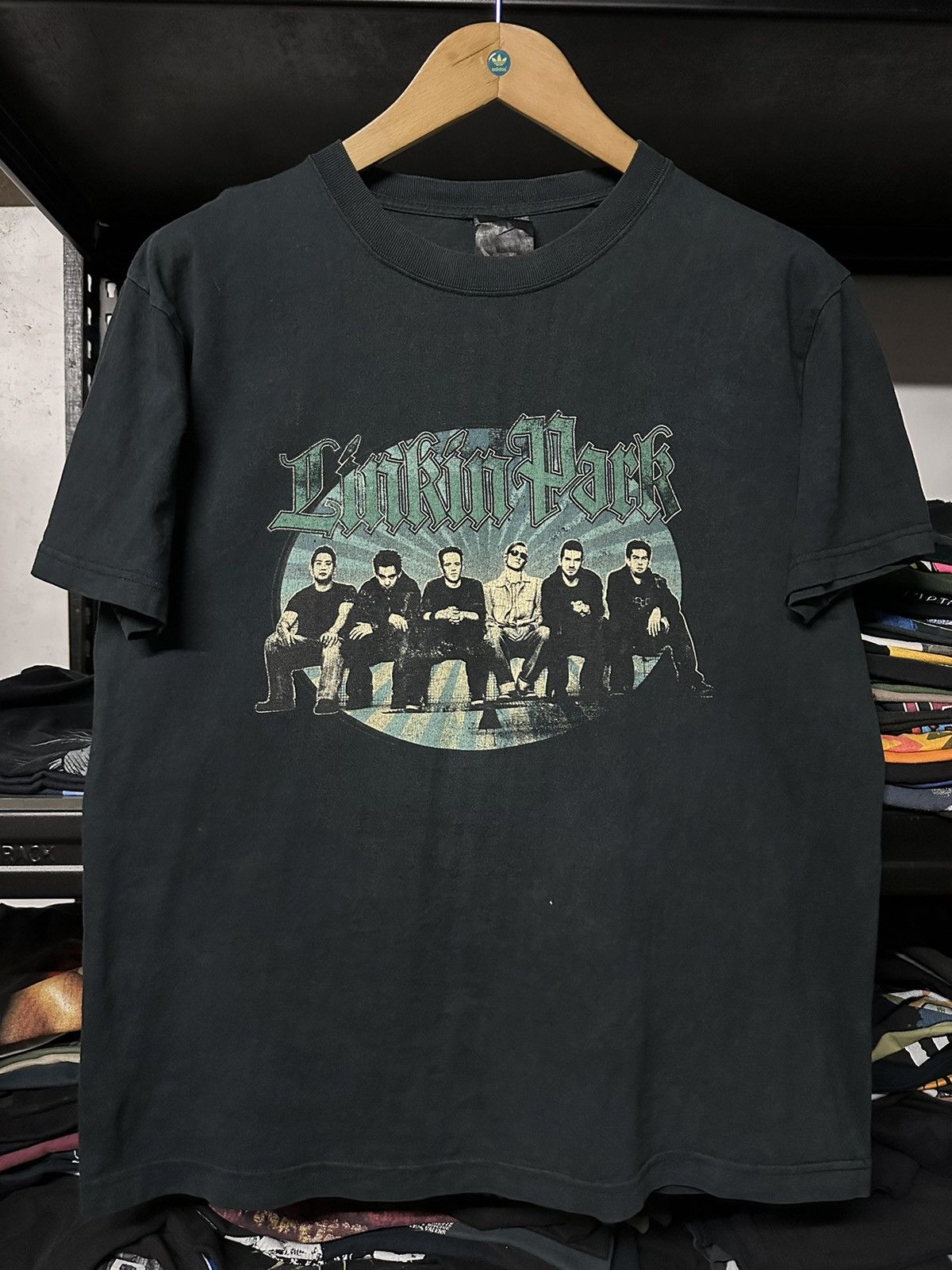 Band Tees × Vintage Vintage Y2K Linkin Park American Rock Band Faded Tee Size US L / EU 52-54 / 3 - 1 Thumbnail