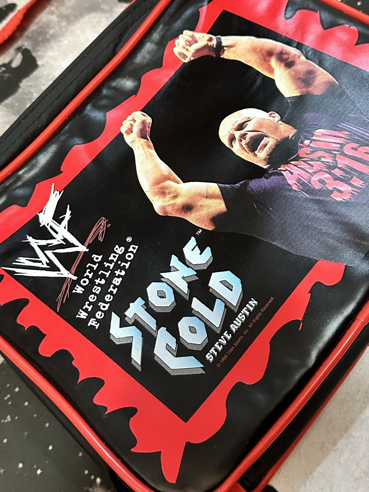 WWF WWF Stone Cold Steve Austin Lunch Bag Size ONE SIZE - 2 Thumbnail