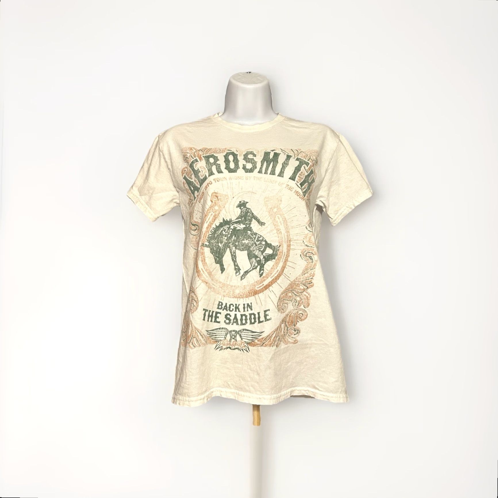 Aerosmith VINTAGE? No. (Clarify not allowed) - Sorry, cannot determine vintage status. Size M / US 6-8 / IT 42-44 - 3 Thumbnail