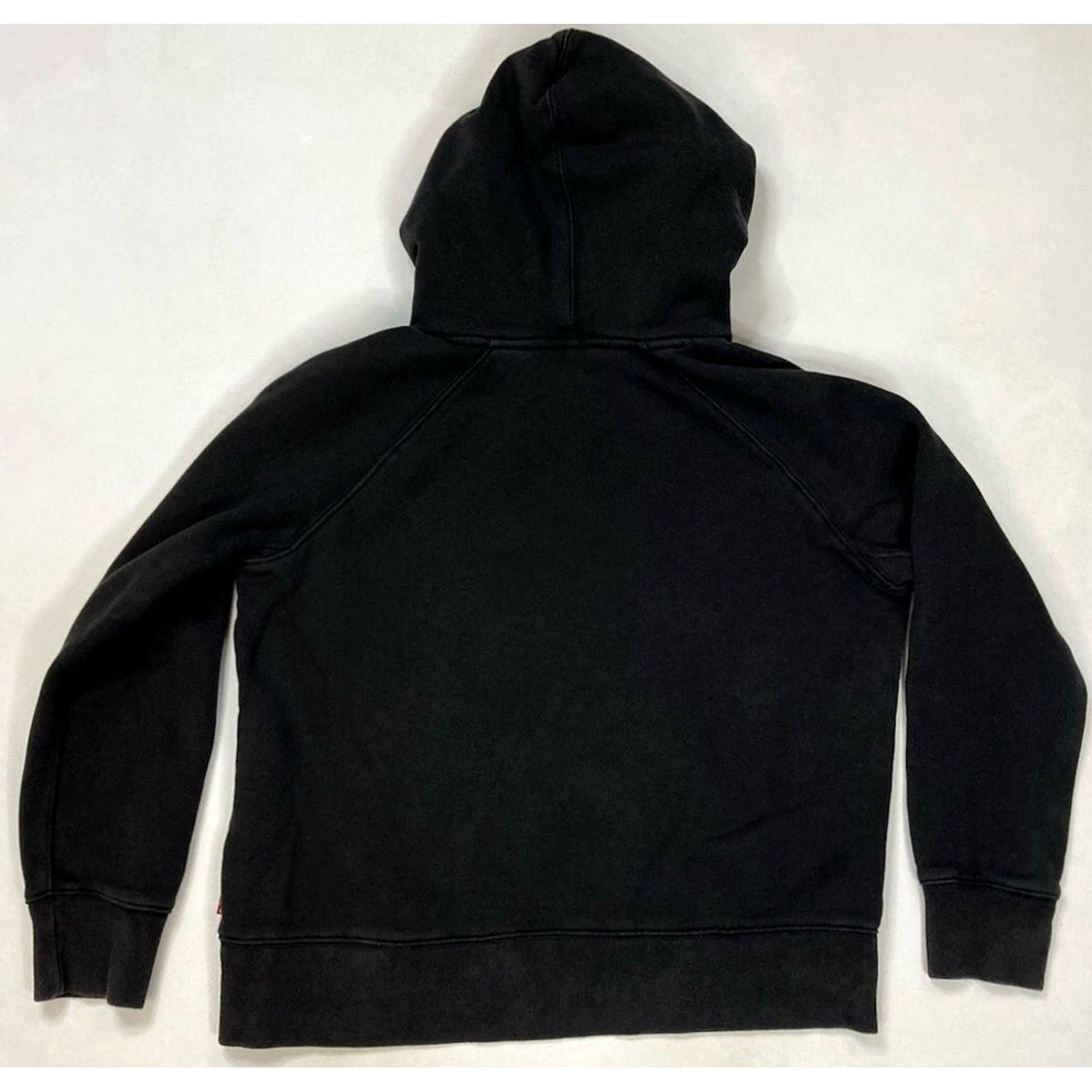 Levi's VINTAGE Levi's Sequin Logo Pullover Hoodie Women XS Black Size XS / US 0-2 / IT 36-38 - 3 Thumbnail