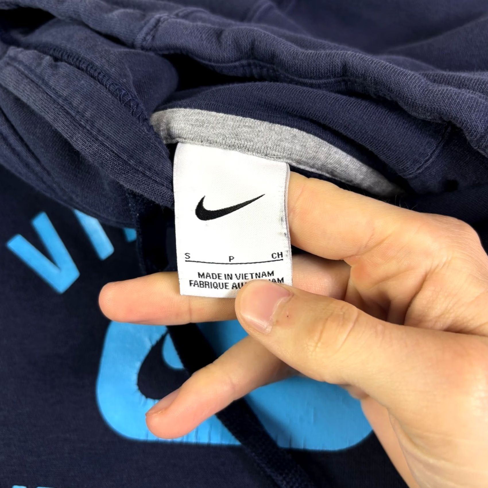 Nike Nike Villanova Wildcats Hoodie Mens Small Navy Blue Pullover Sweatshirt NBA NCAA Size US S / EU 44-46 / 1 - 4 Thumbnail