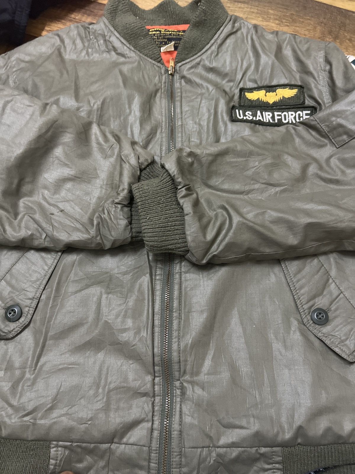 Other U.S.AIR .FORCE JACKET USAF. (GJ38) Size US L / EU 52-54 / 3 - 18 Thumbnail