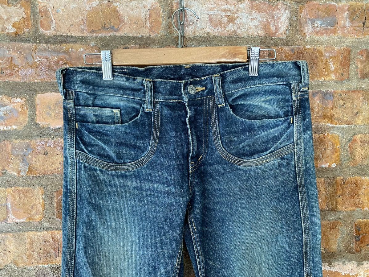 Hysteric Glamour 2000s Ozone Rock Hysteric Glamour Rider raw Denim Size US 32 / EU 48 - 3 Thumbnail