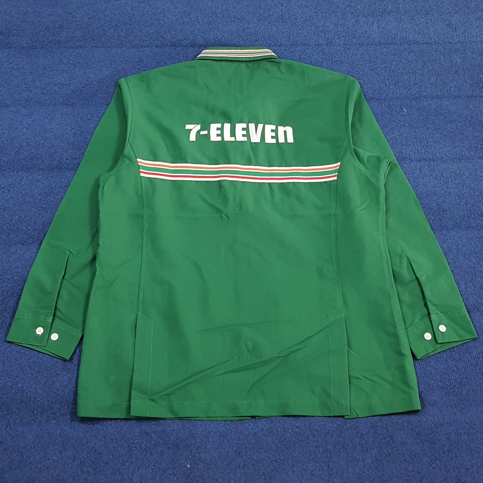Japanese Brand Vintage 7 Eleven Japan Staff Uniform Jacket C301N5 Size US L / EU 52-54 / 3 - 3 Thumbnail