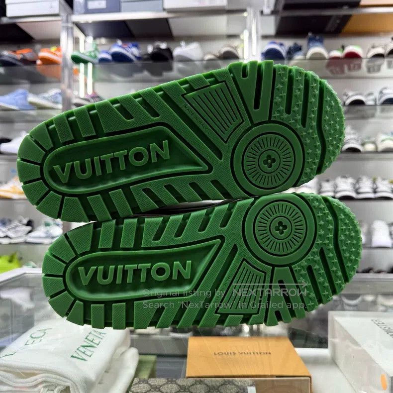 Louis Vuitton Louis Vuitton TRAINER Maxi China Limited No.171 White and Size US 8 / EU 41 - 6 Thumbnail