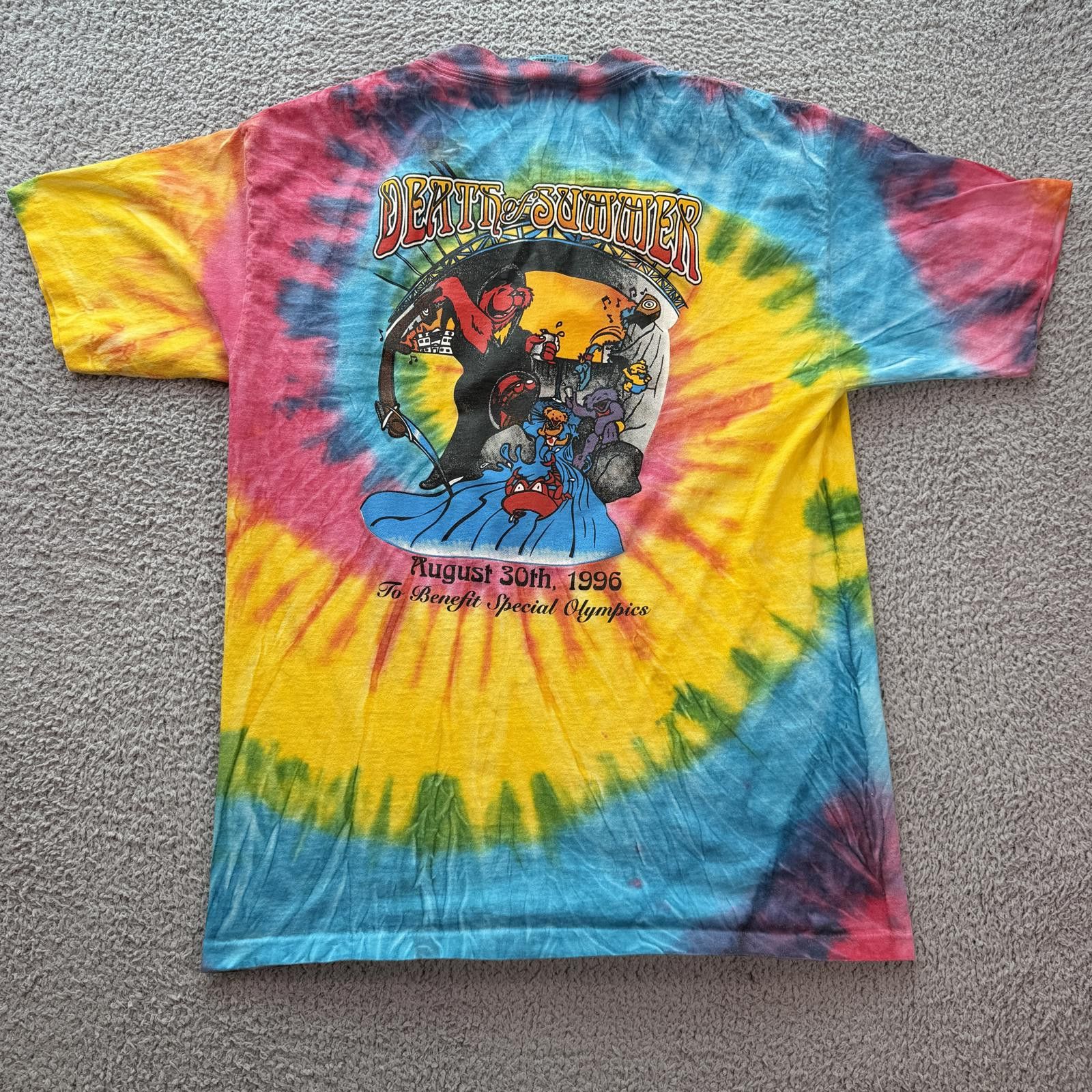 Other Vintage 1996 Tom Petty Petty Summer Tour Tie Dye T Shirt Size US L / EU 52-54 / 3 - 1 Thumbnail