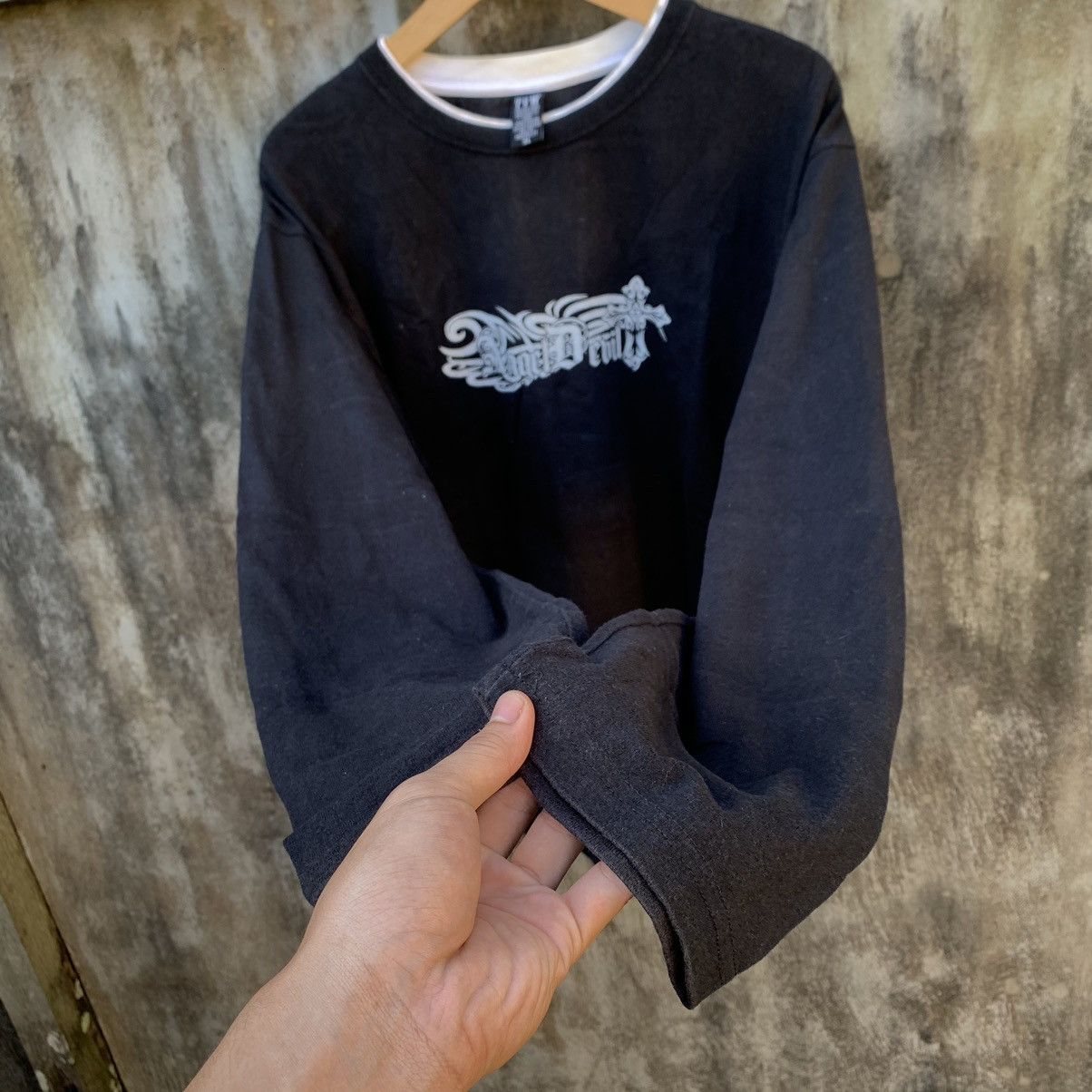 Le Grande Bleu (L.G.B.) JAPANESE TRIBAL GOTHIC POEM TVW LONGSLEEVE Size US XXL / EU 58 / 5 - 8 Thumbnail