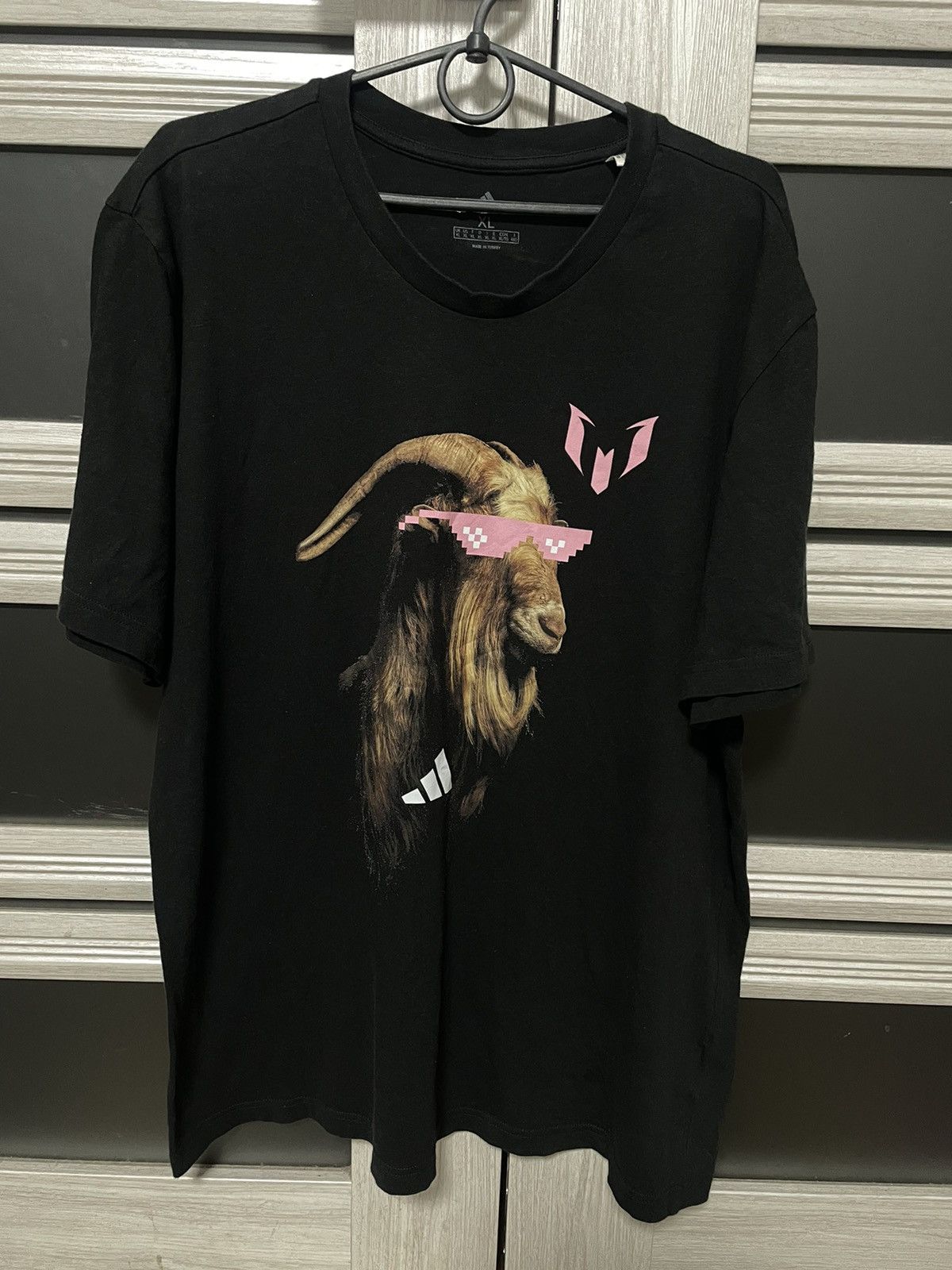 Adidas Adidas Messi The GOAT Rare Tee Vintage Streetwear XL Size US XL / EU 56 / 4 - 1 Thumbnail