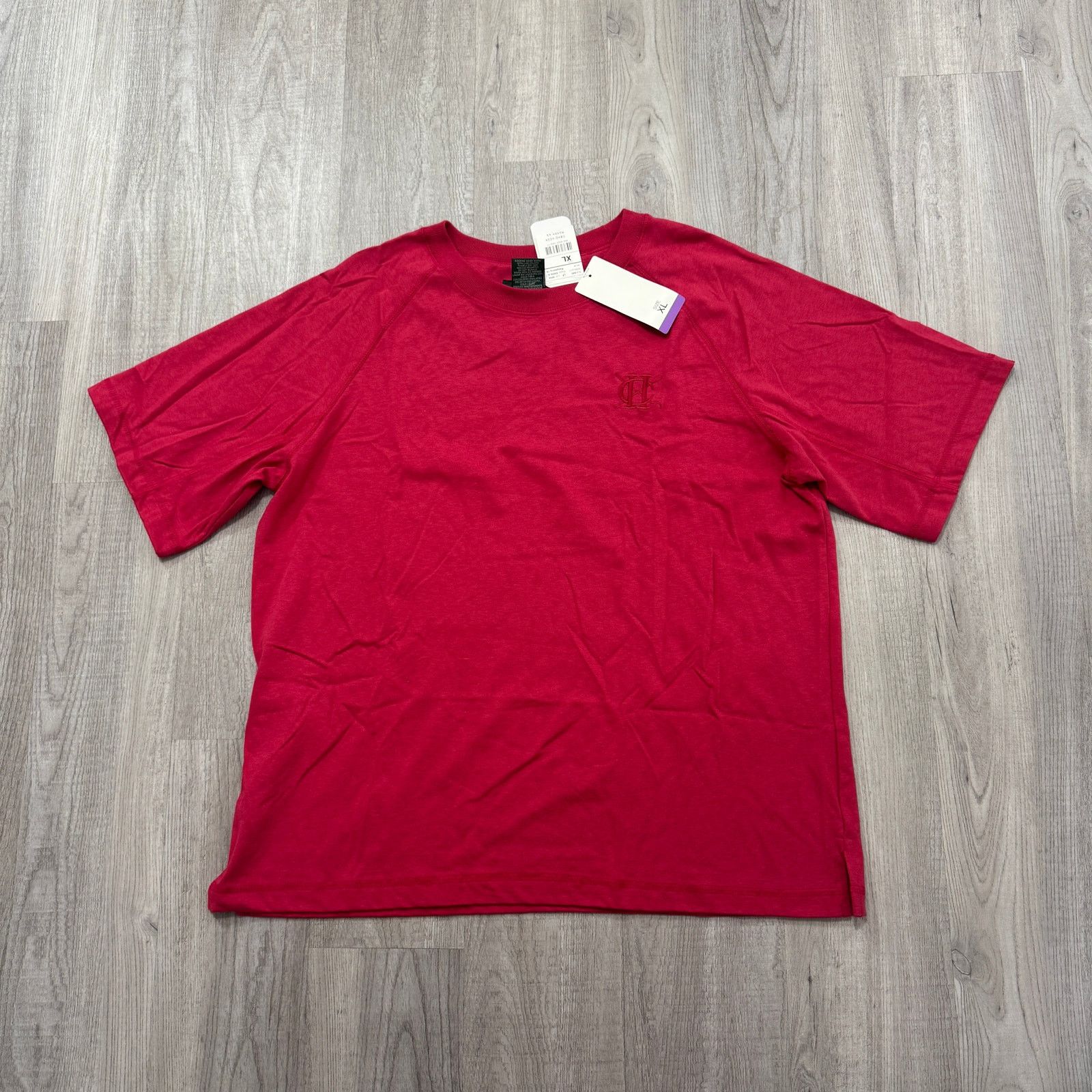 Vintage Vintage Hunt Club Shirt Men's Extra Large Red BOXY FIT 90s Size US XL / EU 56 / 4 - 1 Thumbnail