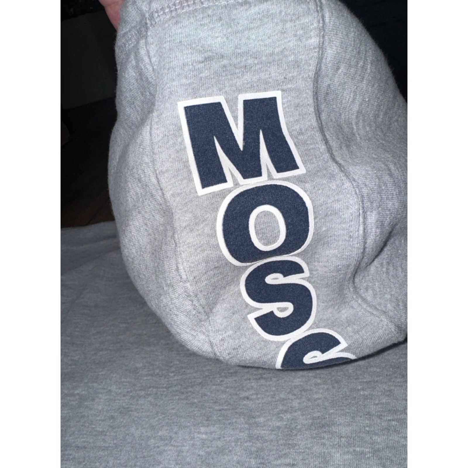 Mossimo VINTAGE Mossimo Hoodie Pullover Gray L Mens 90s Streetwear Graffiti Graphic Print Hooded Heavyweight Skater BMX Size US L / EU 52-54 / 3 - 5 Thumbnail