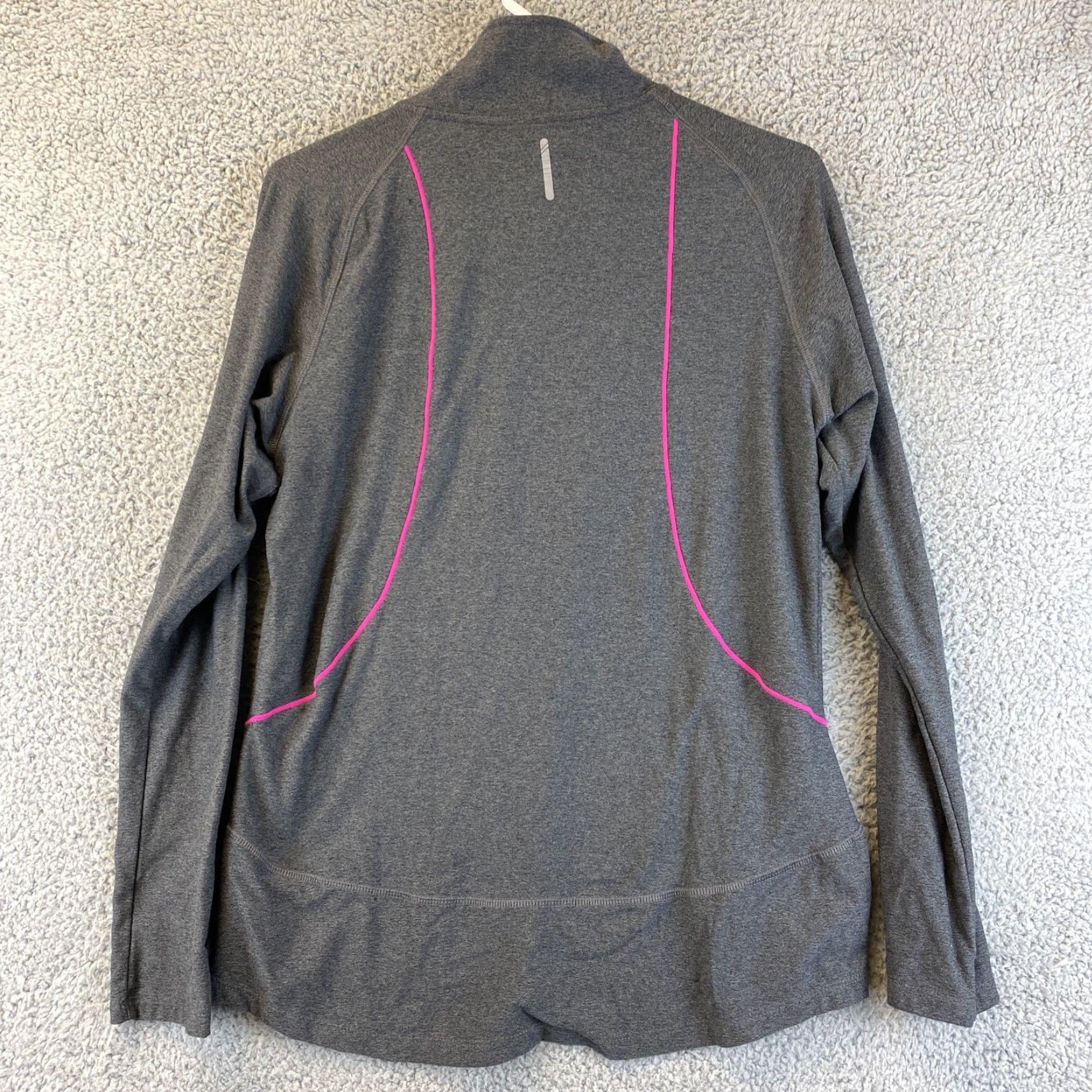 Champion Champion Grey Hi Lo Long Sleeve Shirt Top Womens Size L Large Running / 42-4 Size L / US 10 / IT 46 - 7 Thumbnail