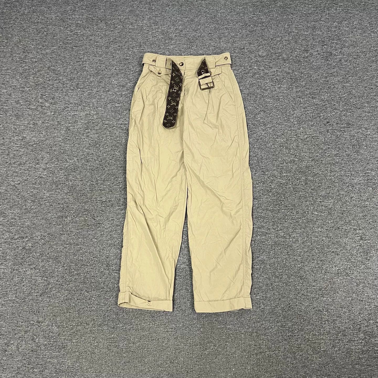 Louis Vuitton Louis Vuitton Monogram Belt Logo Cargo Pants Size US 27 - 1 Thumbnail