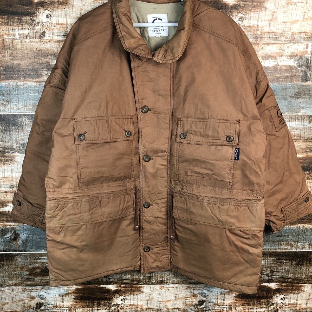 Japanese Brand G sport Honda Brown jacket vintage #A1526 Size US L / EU 52-54 / 3 - 3 Thumbnail