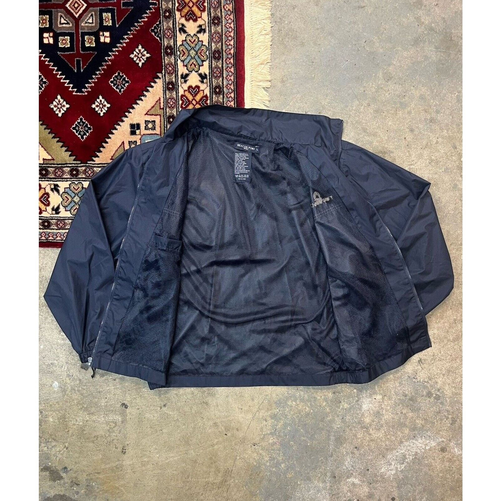 Other VTG Beacon Point Sport Yosemite Windbreaker Men's Large Navy Size US L / EU 52-54 / 3 - 2 Thumbnail
