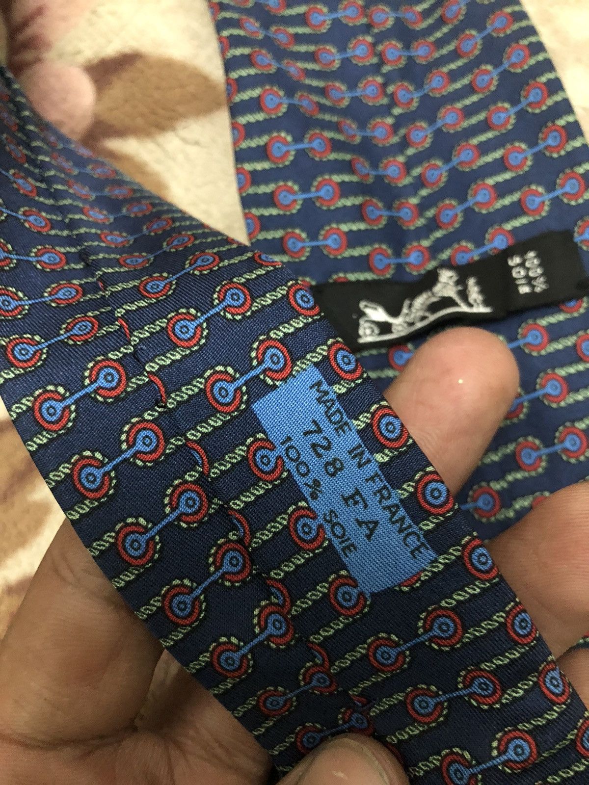 Designer × Hermes × Vintage Combo 2 pcs necktie hermes paris Size ONE SIZE - 3 Thumbnail