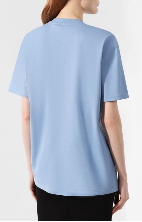 Givenchy Blue Rainbow Signature Logo T-Shirt Size S / US 4 / IT 40 - 4 Thumbnail