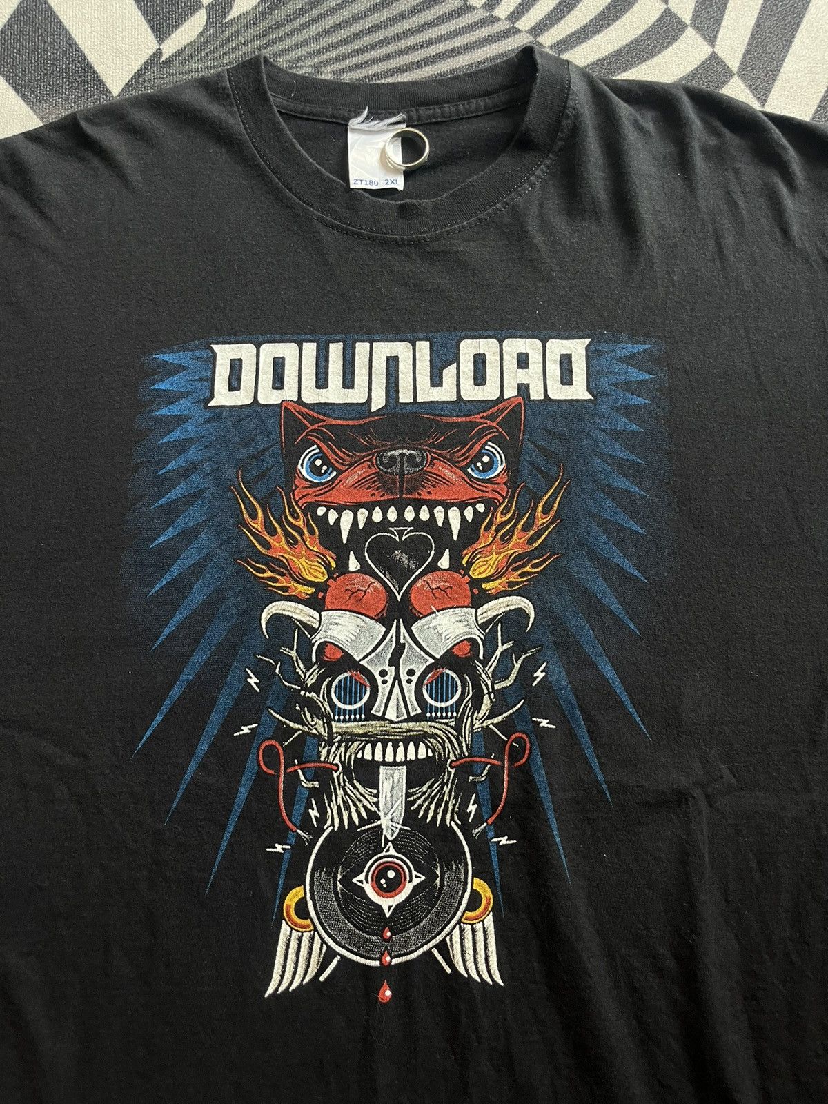 Band Tees Vintage DOWNLOAD MUSIC FESTIVAL Park 2014’s Tour tshirt Size US XXL / EU 58 / 5 - 6 Thumbnail