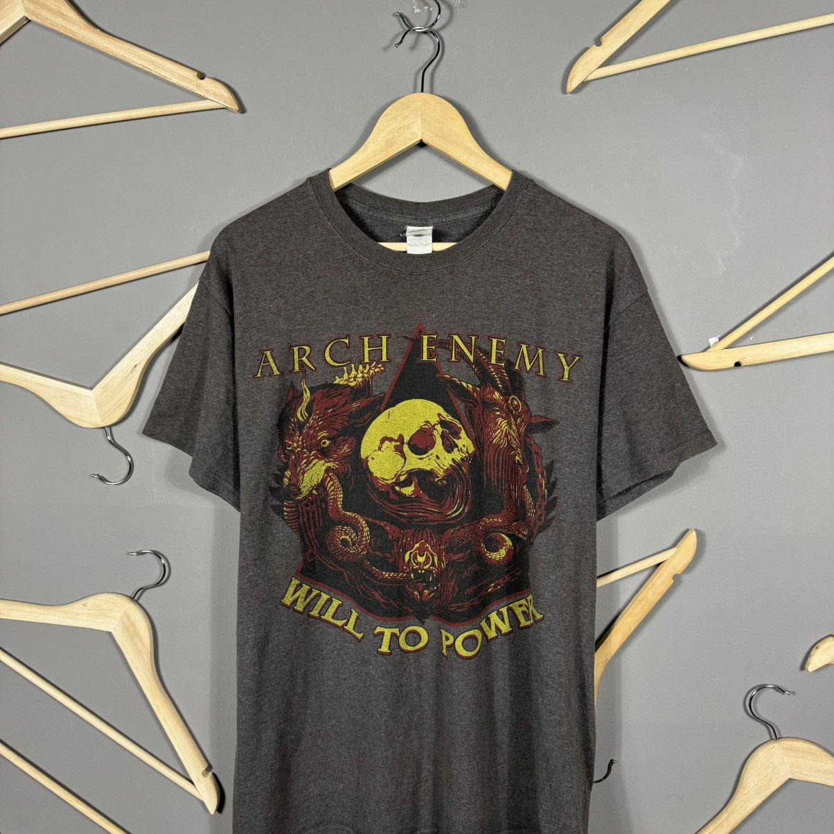 Band Tees Vintage Arch Enemy Will to Power T-shirt Size US L / EU 52-54 / 3 - 4 Thumbnail