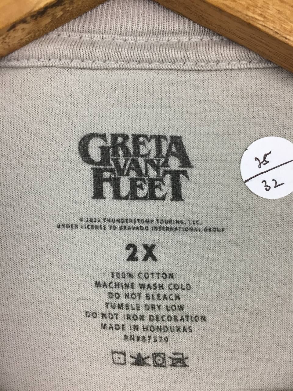 Band Tees Greta Van Fleet Dreams In Gold Tour 2022 Concert Tee Size US XXL / EU 58 / 5 - 6 Thumbnail