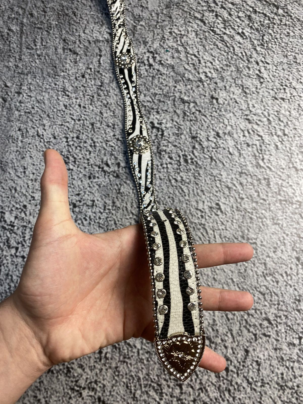 Japanese Brand × Vintage Vintage avant garde Y2K belt Size 32 - 4 Thumbnail