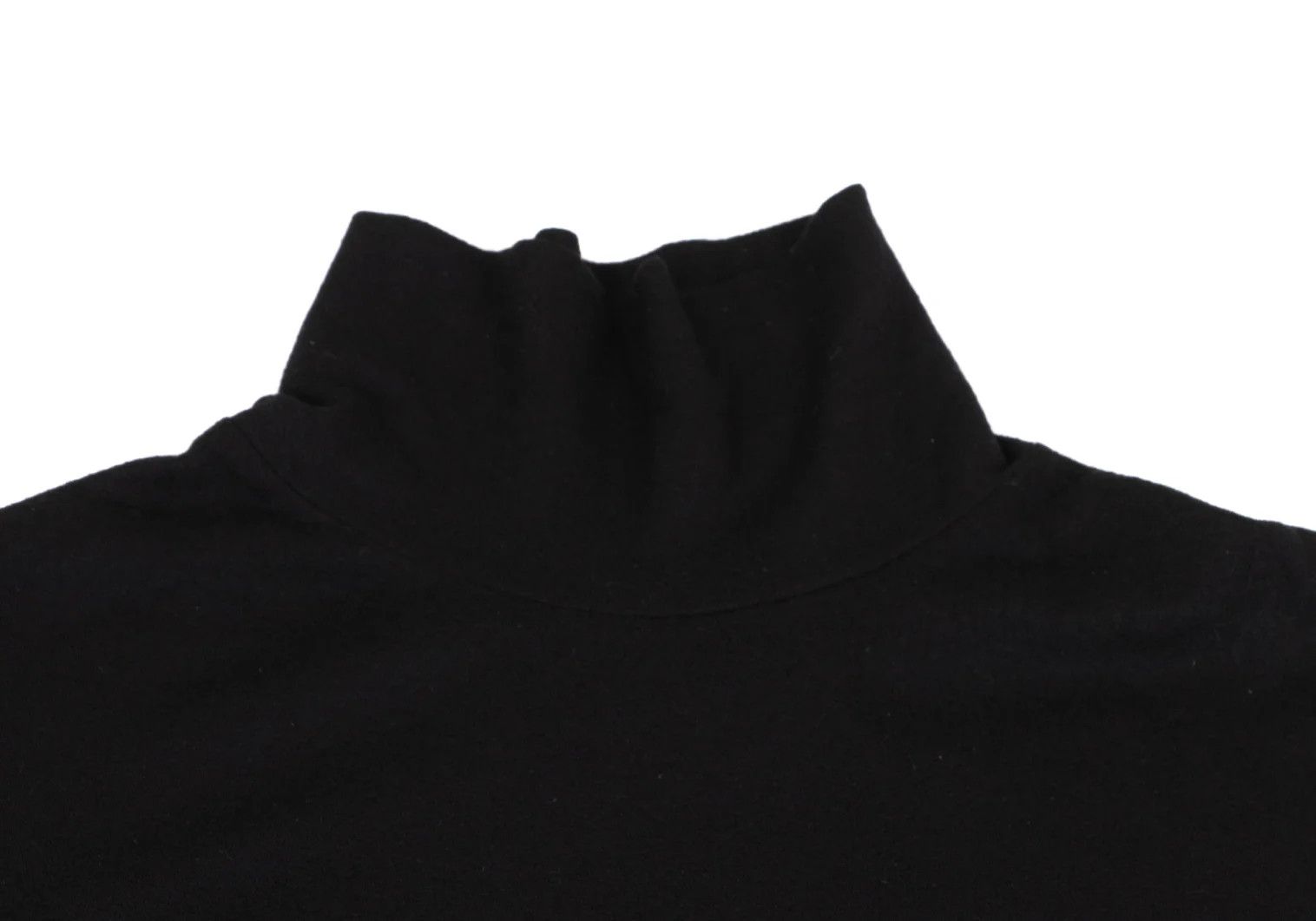 Yohji Yamamoto Yohji Yamamoto Number Embroidered High Neck Long Tee Size US L / EU 52-54 / 3 - 3 Thumbnail