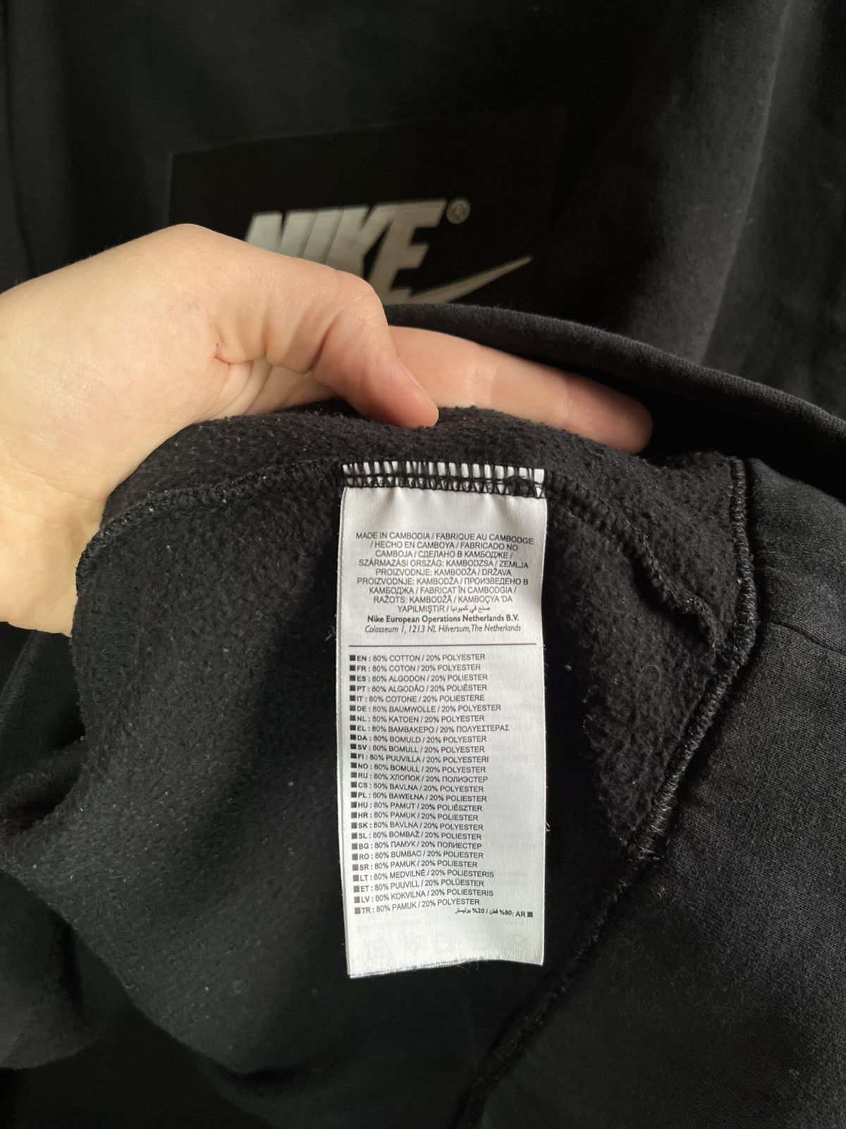 Nike Nike NSW Crew Air Fleece Men’s Pullover Sweatshirt Size US L / EU 52-54 / 3 - 8 Thumbnail