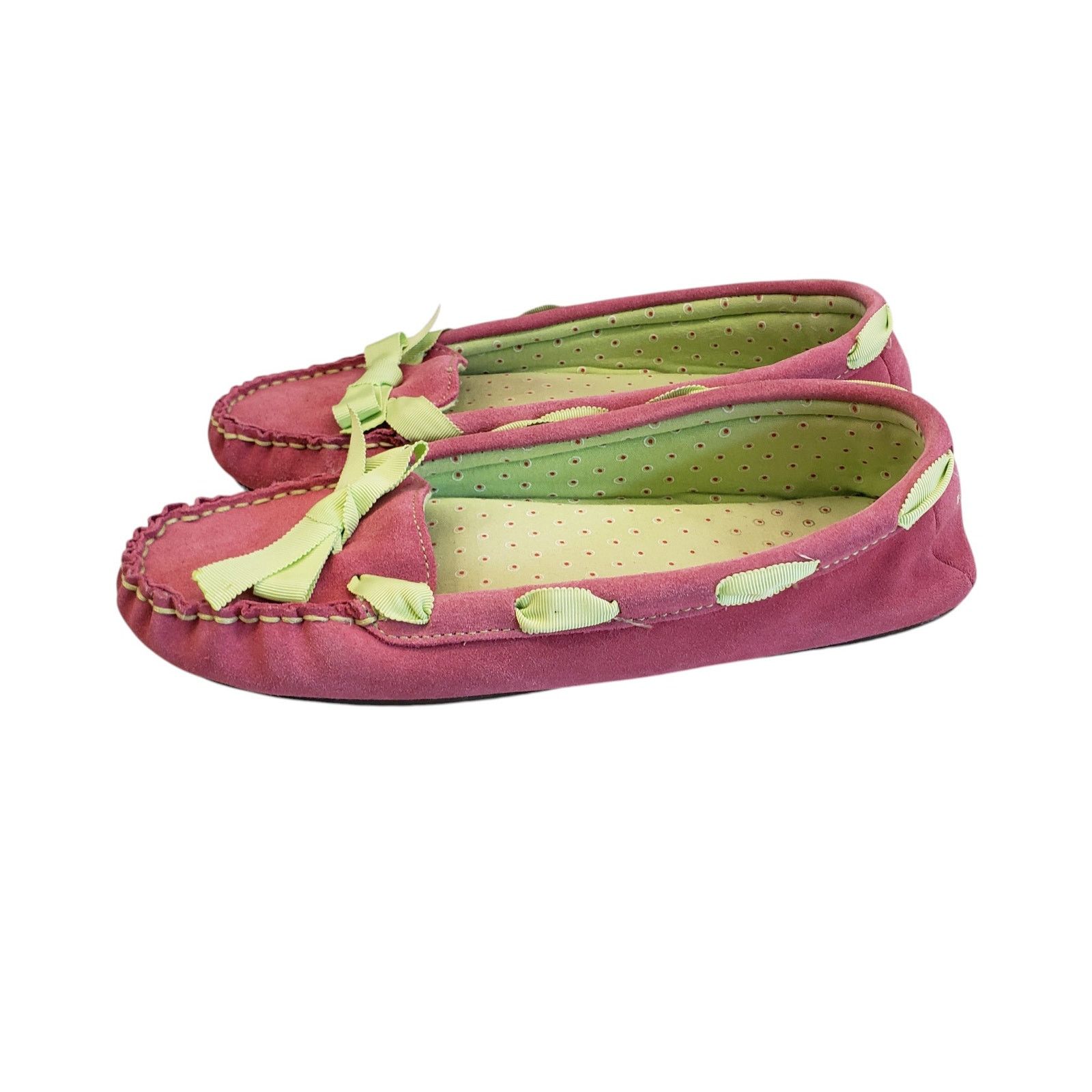 L.L. Bean L.L. Bean Womens Pink Leather Slippers Hearthside Size 10 Size US 10 / IT 40 - 4 Thumbnail