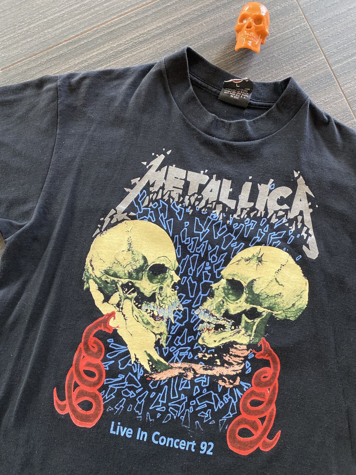 Metallica Metallica Rulz ! live in concert 92 tour shirt L Size US L / EU 52-54 / 3 - 2 Thumbnail