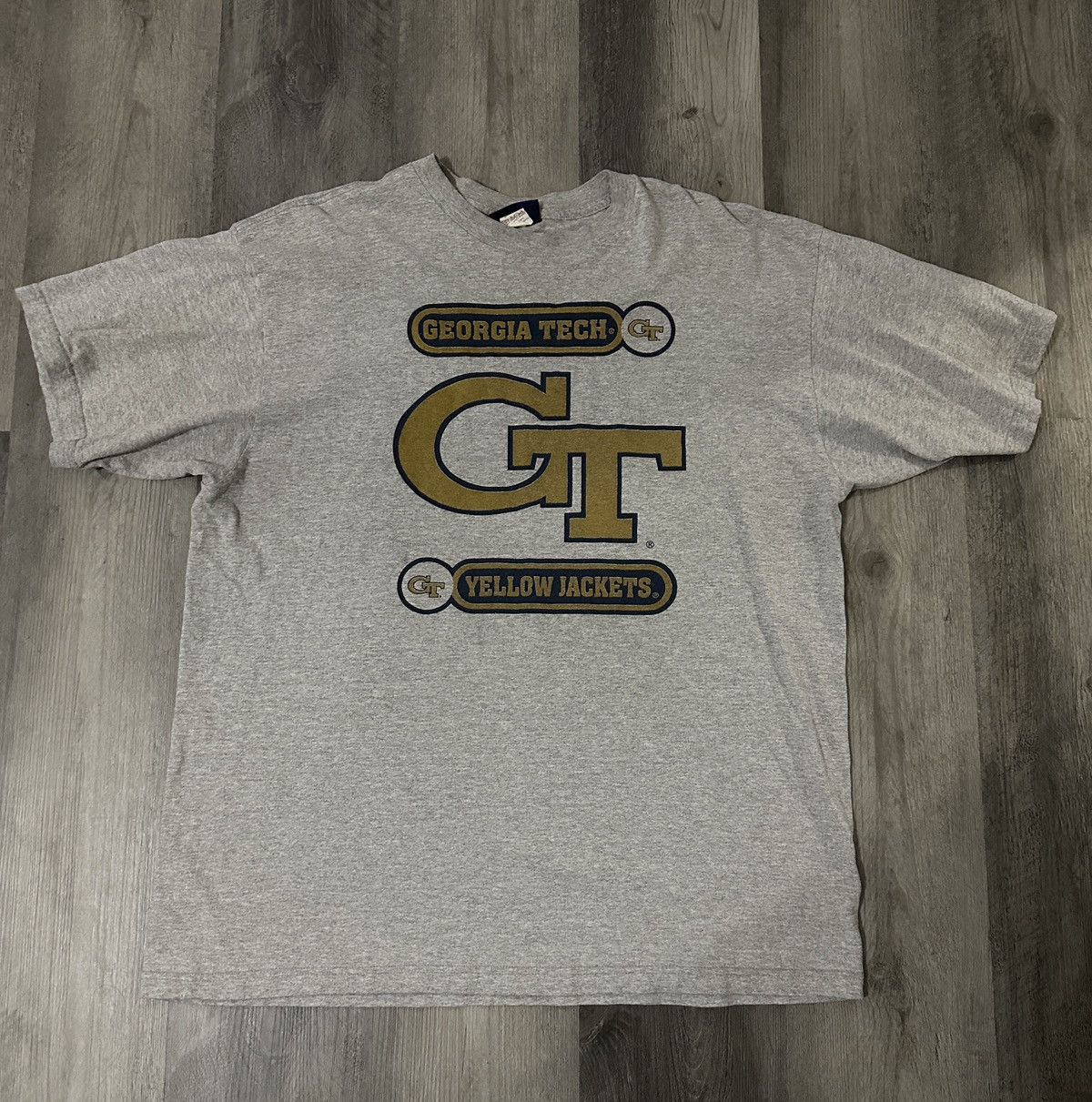 Vintage Vintage Georgia Tech T-Shirt Size XL Size US XL / EU 56 / 4 - 1 Thumbnail