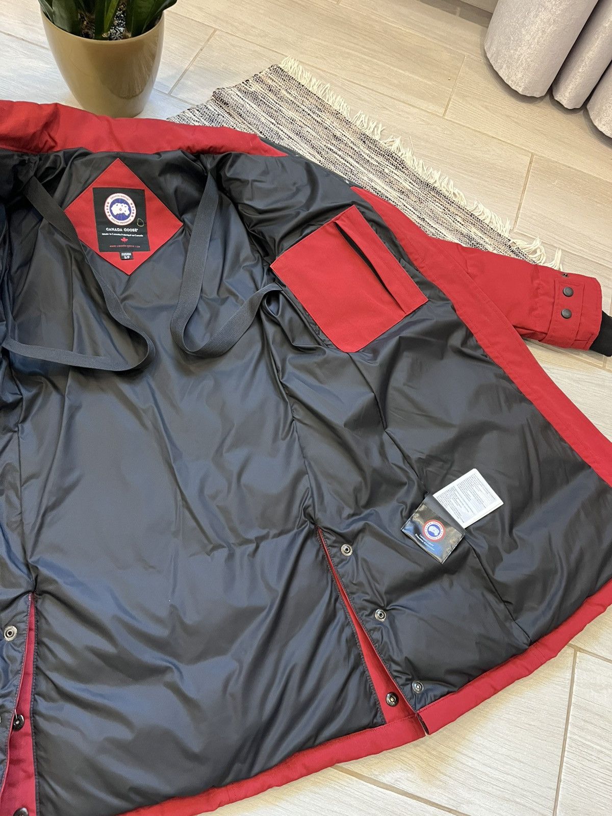 Canada Goose × Vintage Canada Goose Parka Down jacket Red Outdoor Puffer Heatherton Size S / US 4 / IT 40 - 24 Thumbnail