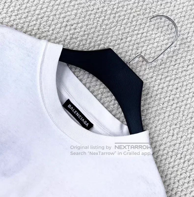 Balenciaga Balenciaga Back Embroidered Lettering Logo 'I Love EDM' Sh Size US XS / EU 42 / 0 - 3 Thumbnail