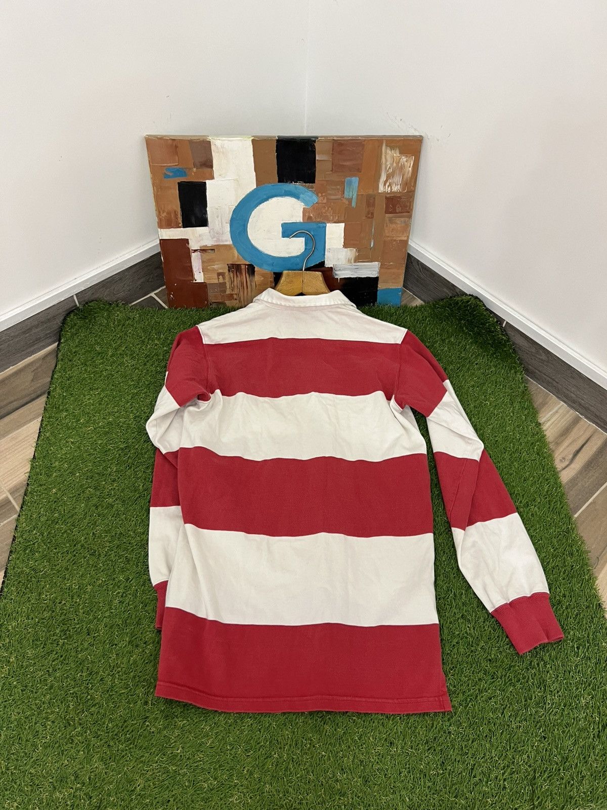 Vintage Vintage Polo Ralph Lauren rugby long sleeve 90s rare y2k Size US M / EU 48-50 / 2 - 8 Thumbnail