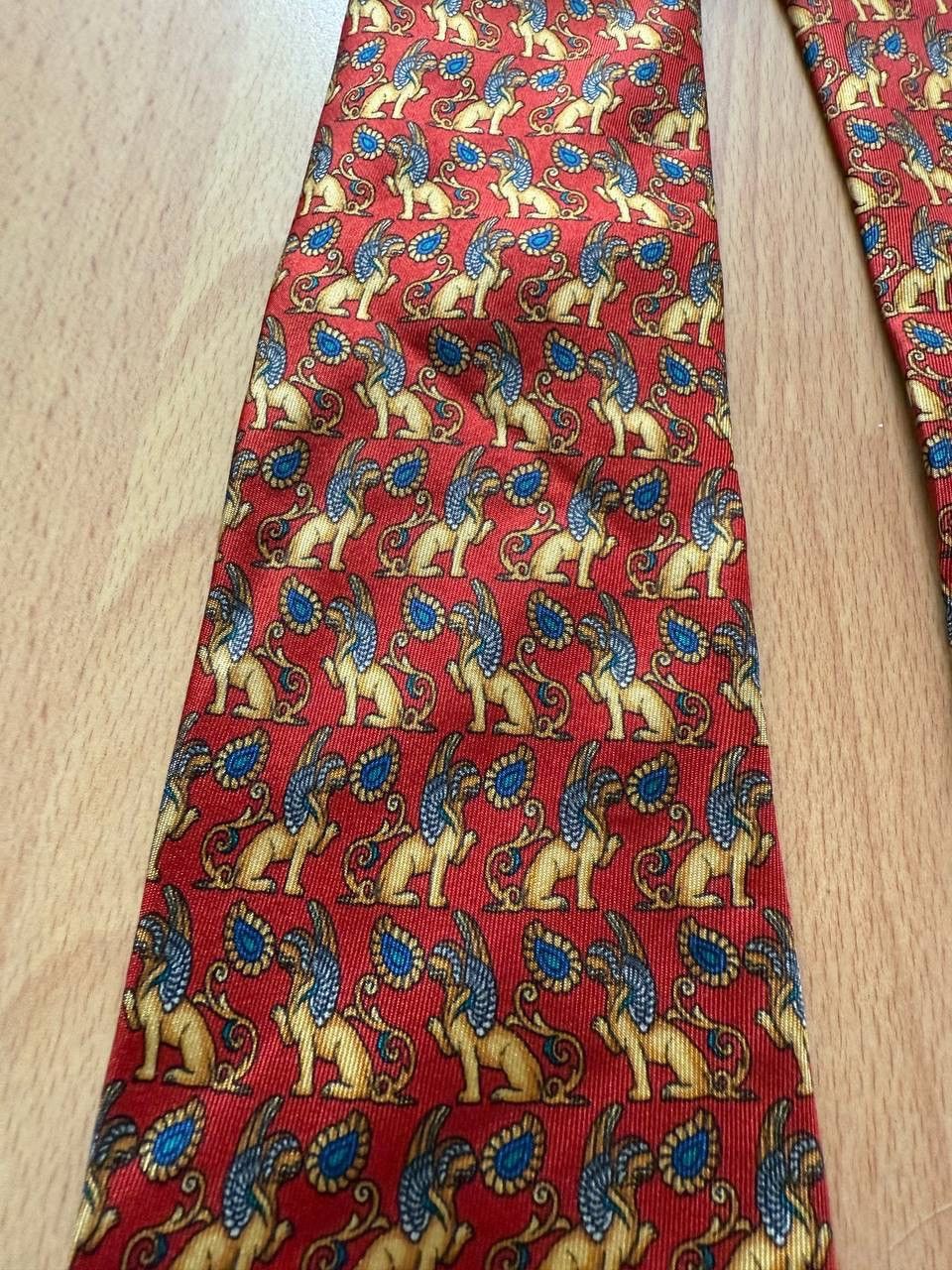Christian Dior Monsieur Christian Dior Monseur Hand made tie Size ONE SIZE - 4 Thumbnail