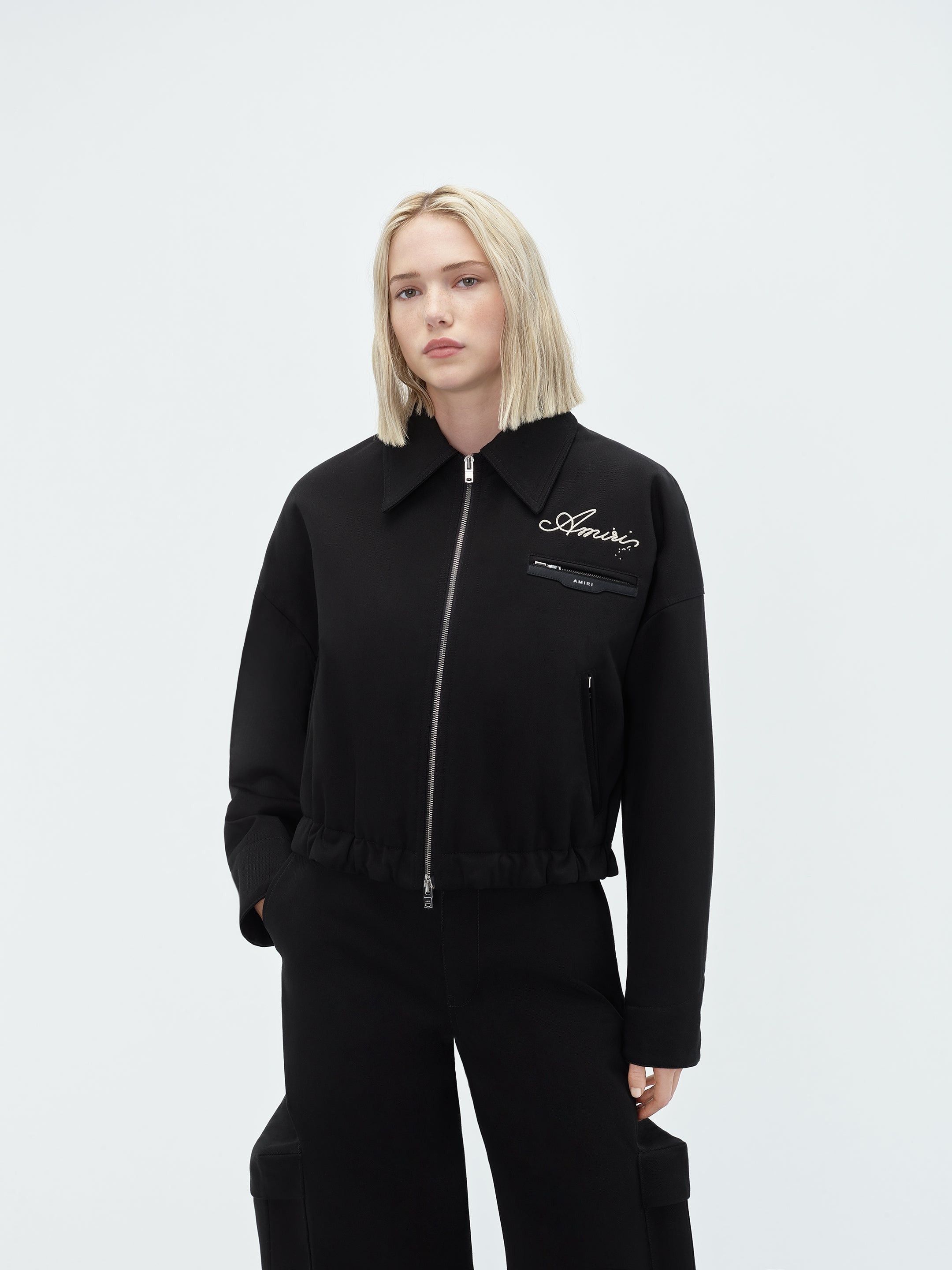 Amiri o1w1db10325 Champagne Workman Jacket in Black Size S / US 4 / IT 40 - 4 Thumbnail