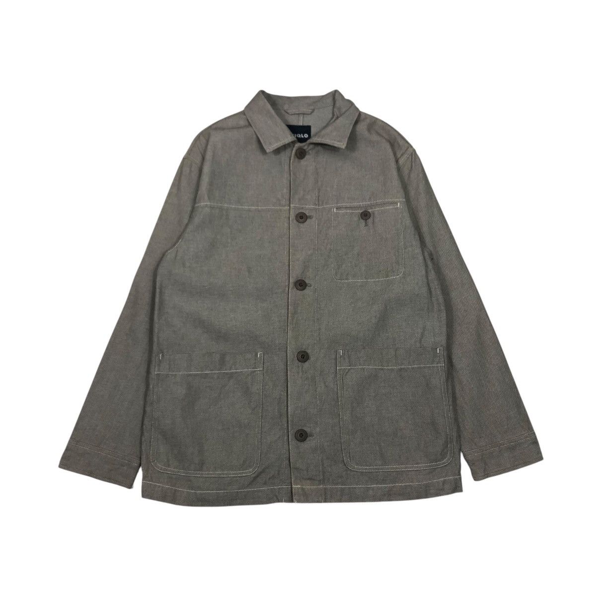 Japanese Brand × Vintage 🔥VINTAGE CHORE WORKER JACKET UNIQLO JAPAN ISSEY MIYAKE Size US S / EU 44-46 / 1 - 1 Thumbnail