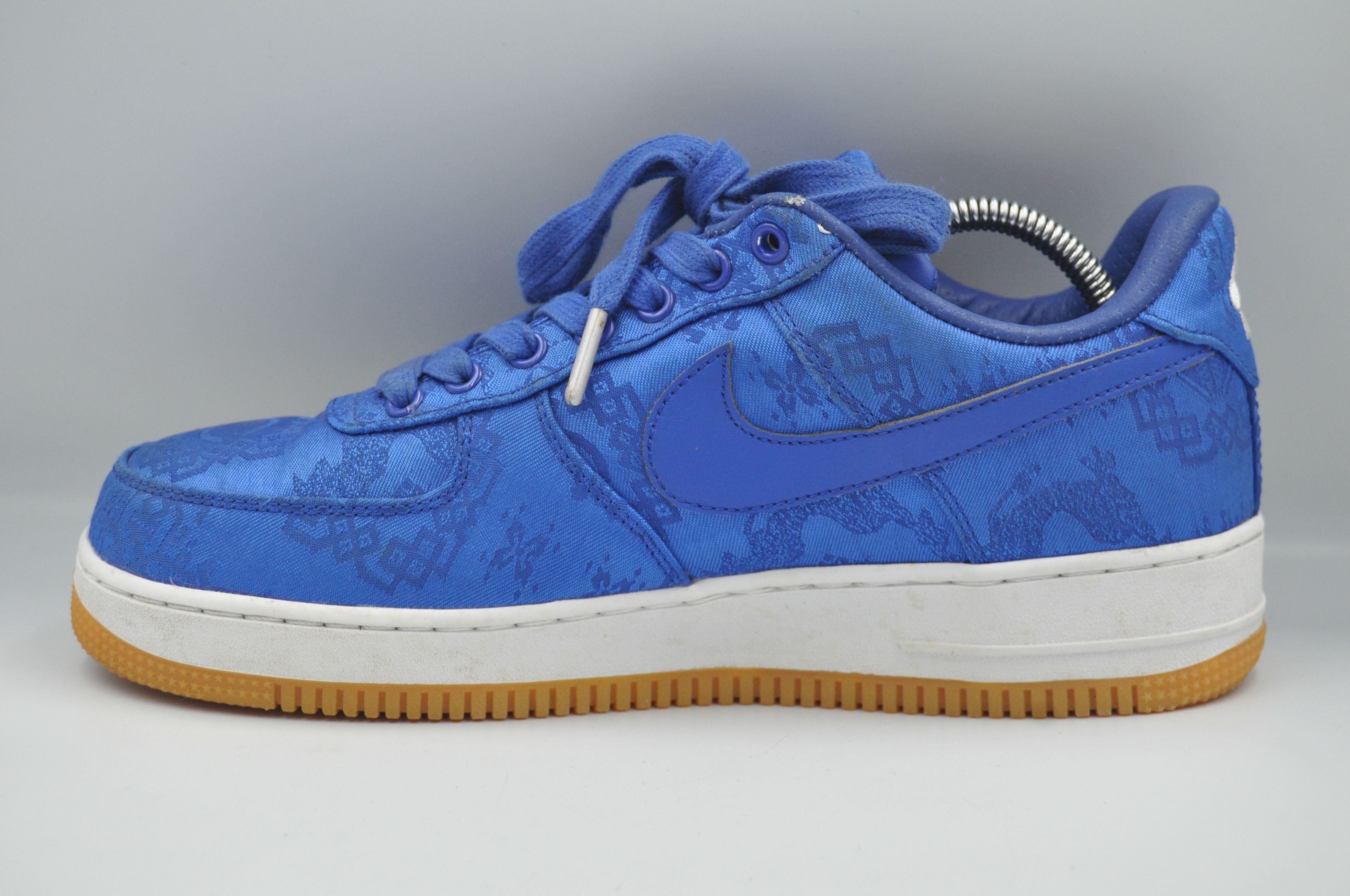 CLOT × Nike Nike - CLOT - F/W 19 - “Blue Silk” Air Force 1 Size US 7 / EU 40 - 3 Thumbnail