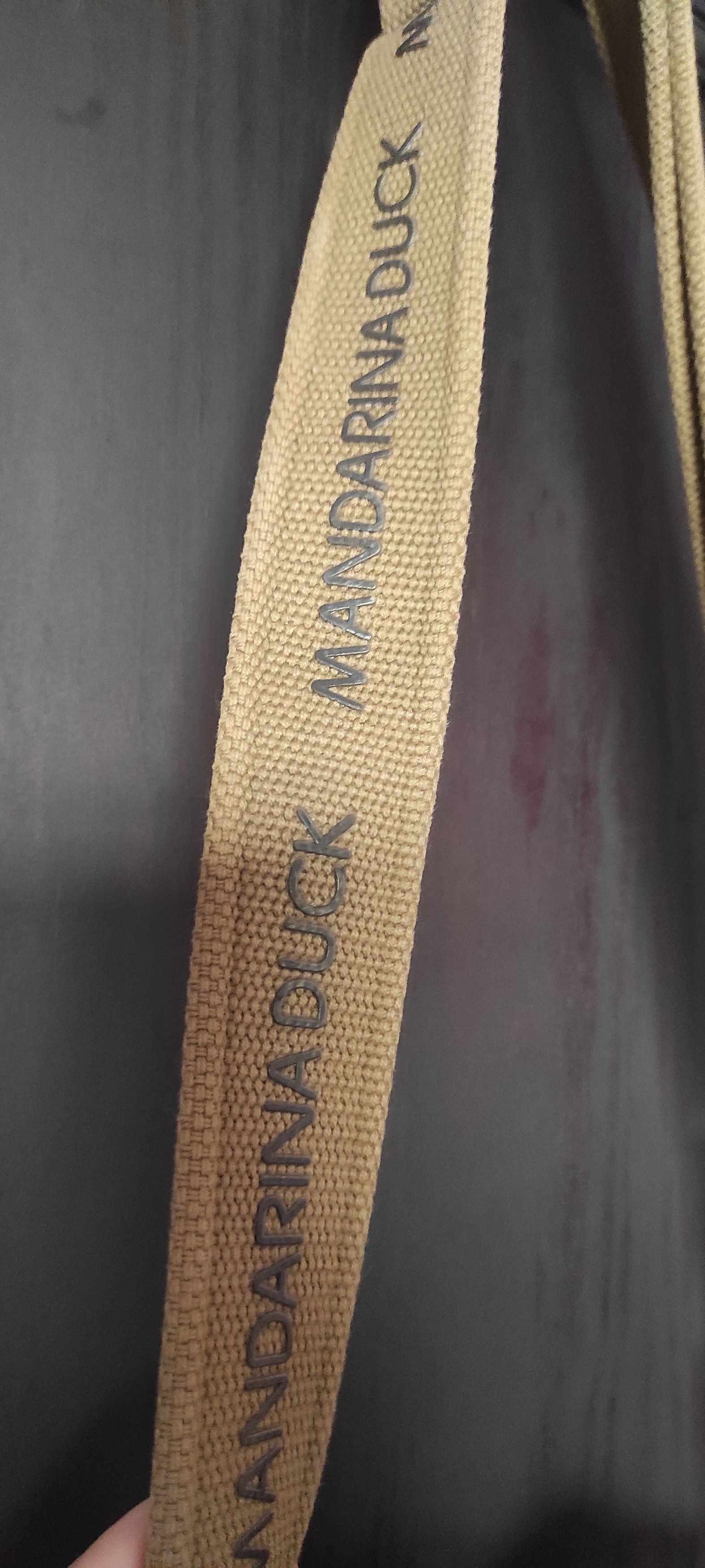 Mandarina Duck × Vintage Mandarina Duck Olivre Green Army Textured Crossbody Bag Size ONE SIZE - 10 Thumbnail