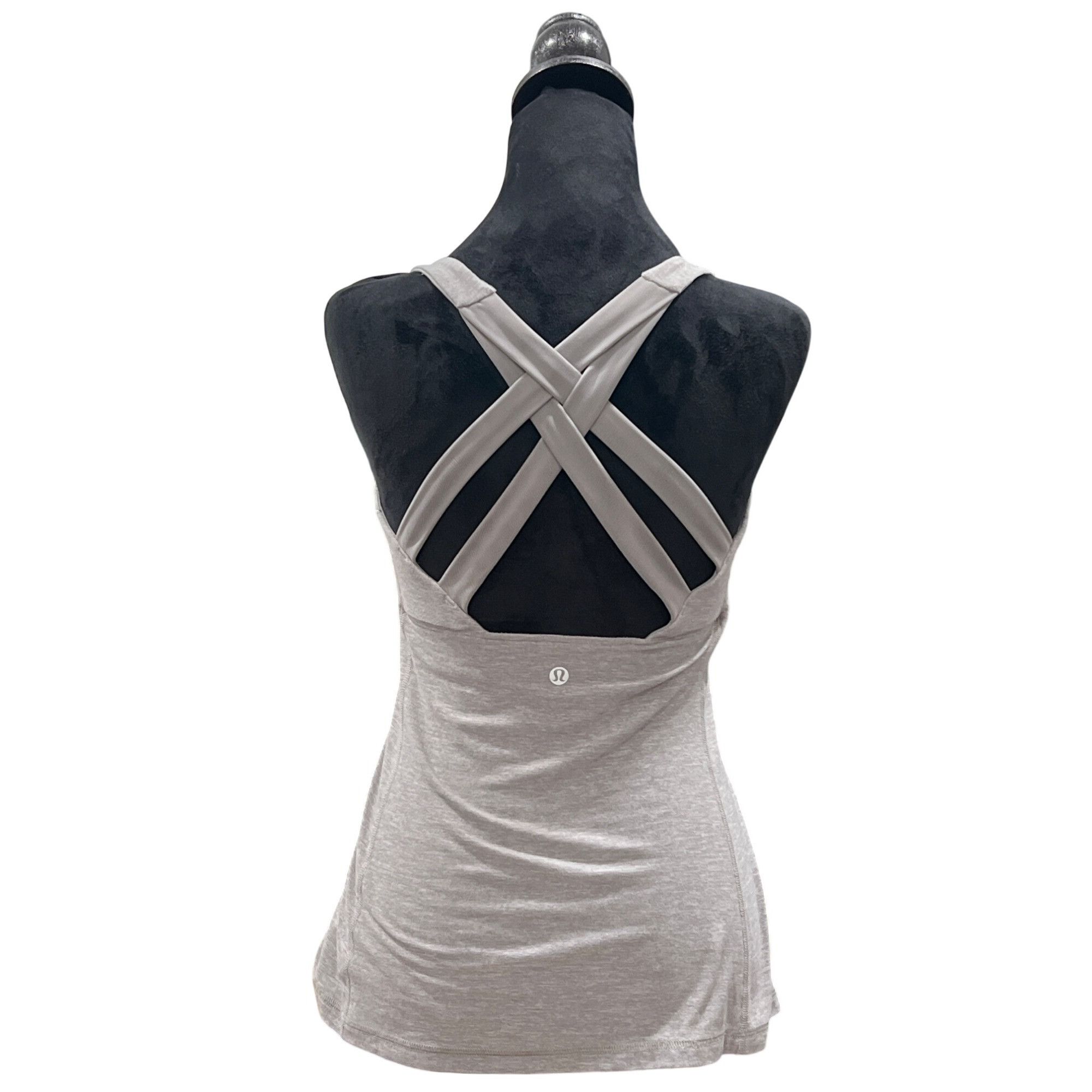 Lululemon Lululemon Enhearten Tank Size 6Heathered Battleship / Battle Size M / US 6-8 / IT 42-44 - 5 Thumbnail