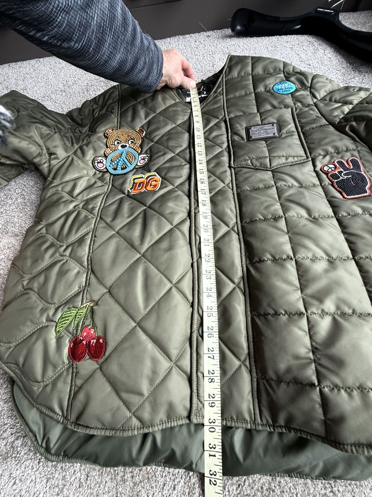 Dolce & Gabbana $2.3k Dolce & Gabbana D&G padded logo embroidered jacket M Size US M / EU 48-50 / 2 - 7 Thumbnail