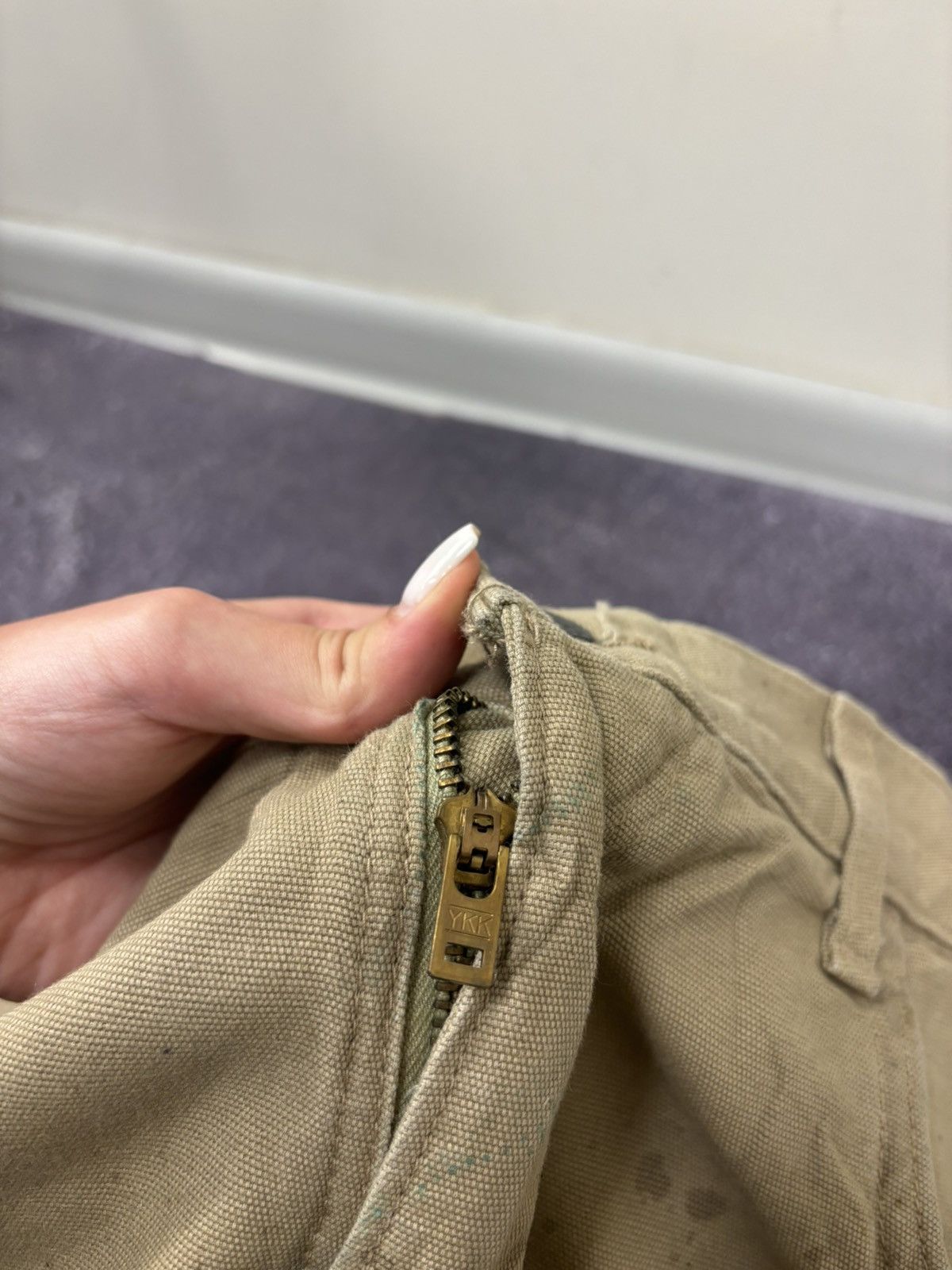 Carhartt Vintage Carhartt Flame Resistant Work Carpenter Baggy Pants Size US 36 / EU 52 - 18 Thumbnail